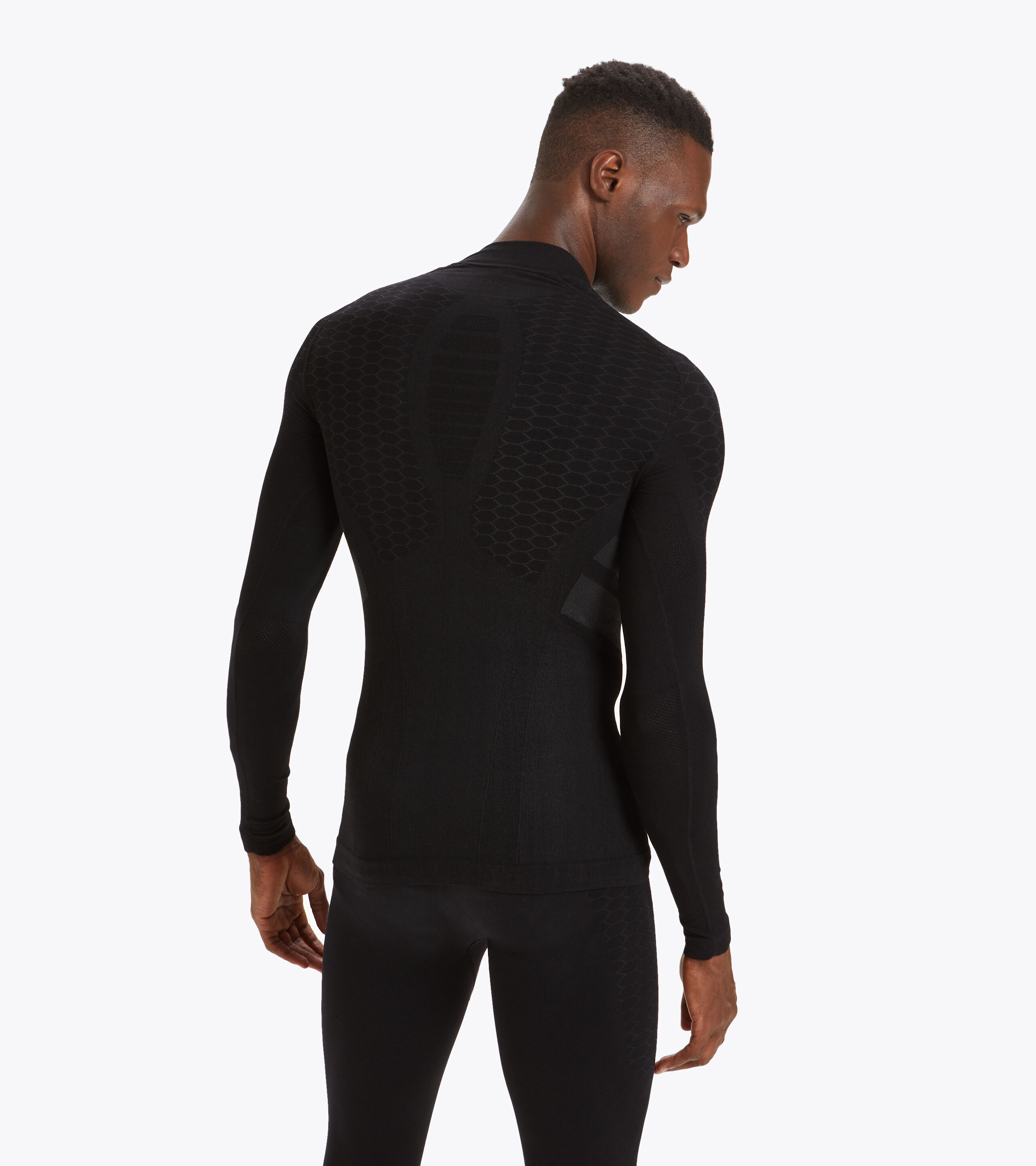 Mock neck shop black long sleeve