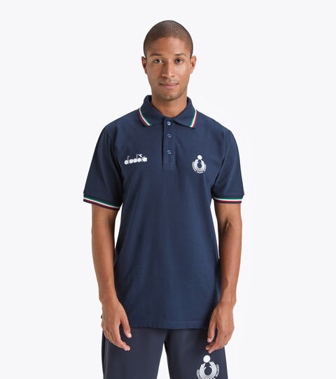 Polo shirt - Italy National Volleyball Team  POLO RAPPRESENTANZA BV ITALIA NAVY BLAZER - Diadora