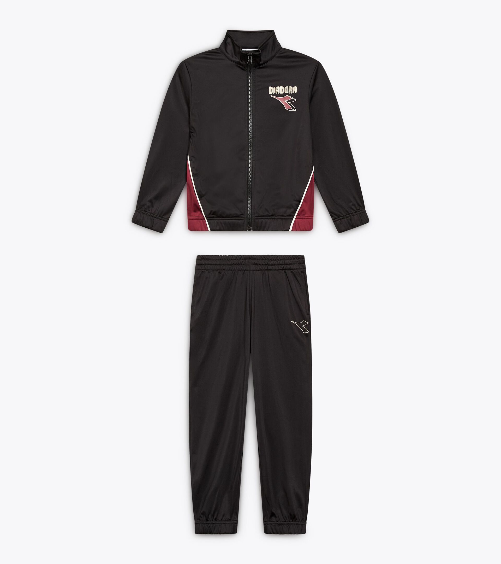 Polyestere tracksuit - Boy
 JB. TRACKSUIT FZ LOGO (PL) BLACK - Diadora