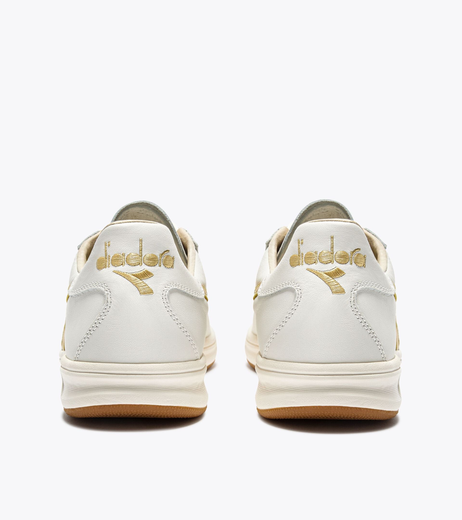 Made in Italy Heritage shoe - All-Gender B.ELITE '84 ITALIA WHITE/GOLD - Diadora
