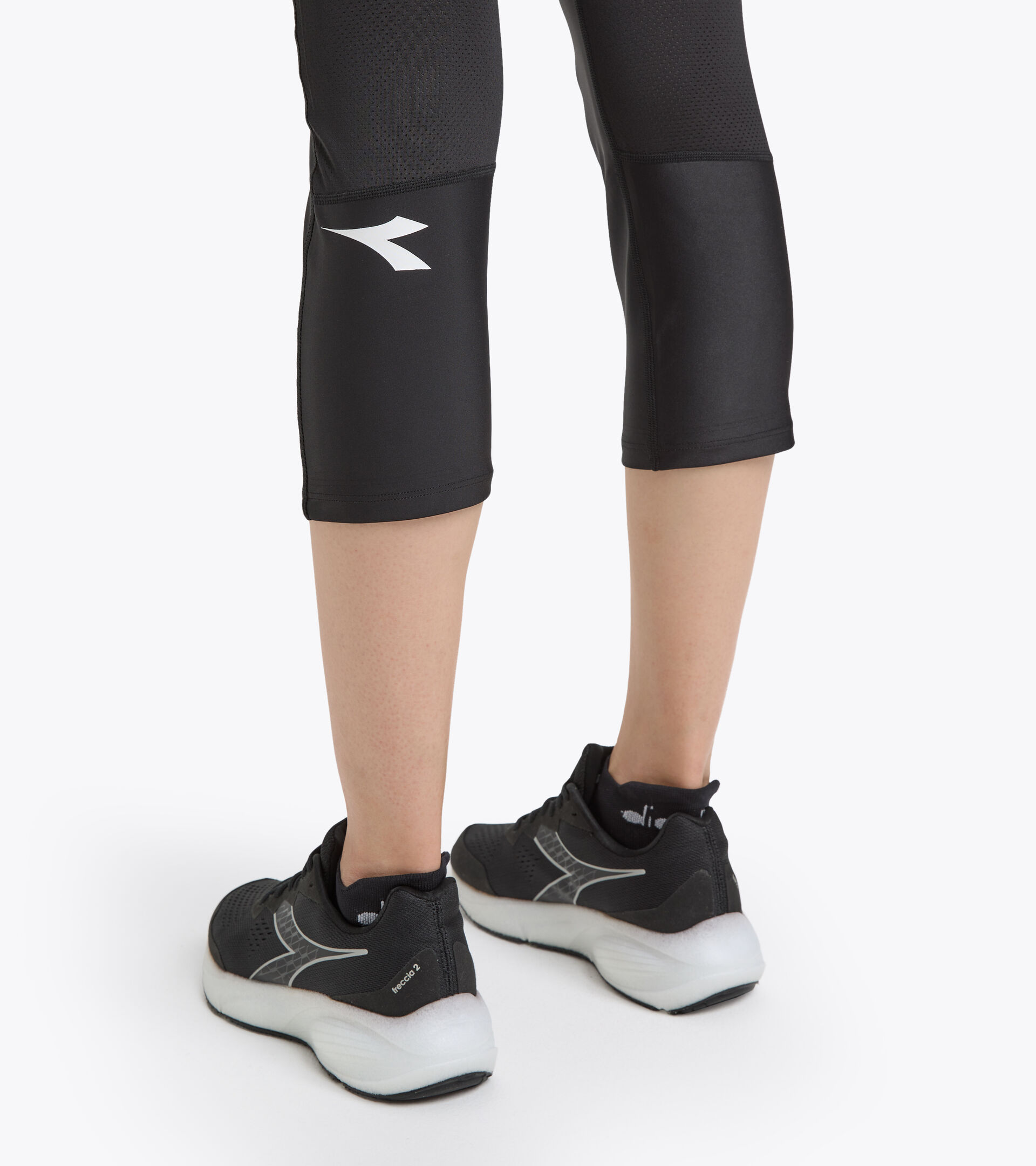 Leggings da training - Donna L. 6/8 TIGHTS BUDDYFIT NERO - Diadora