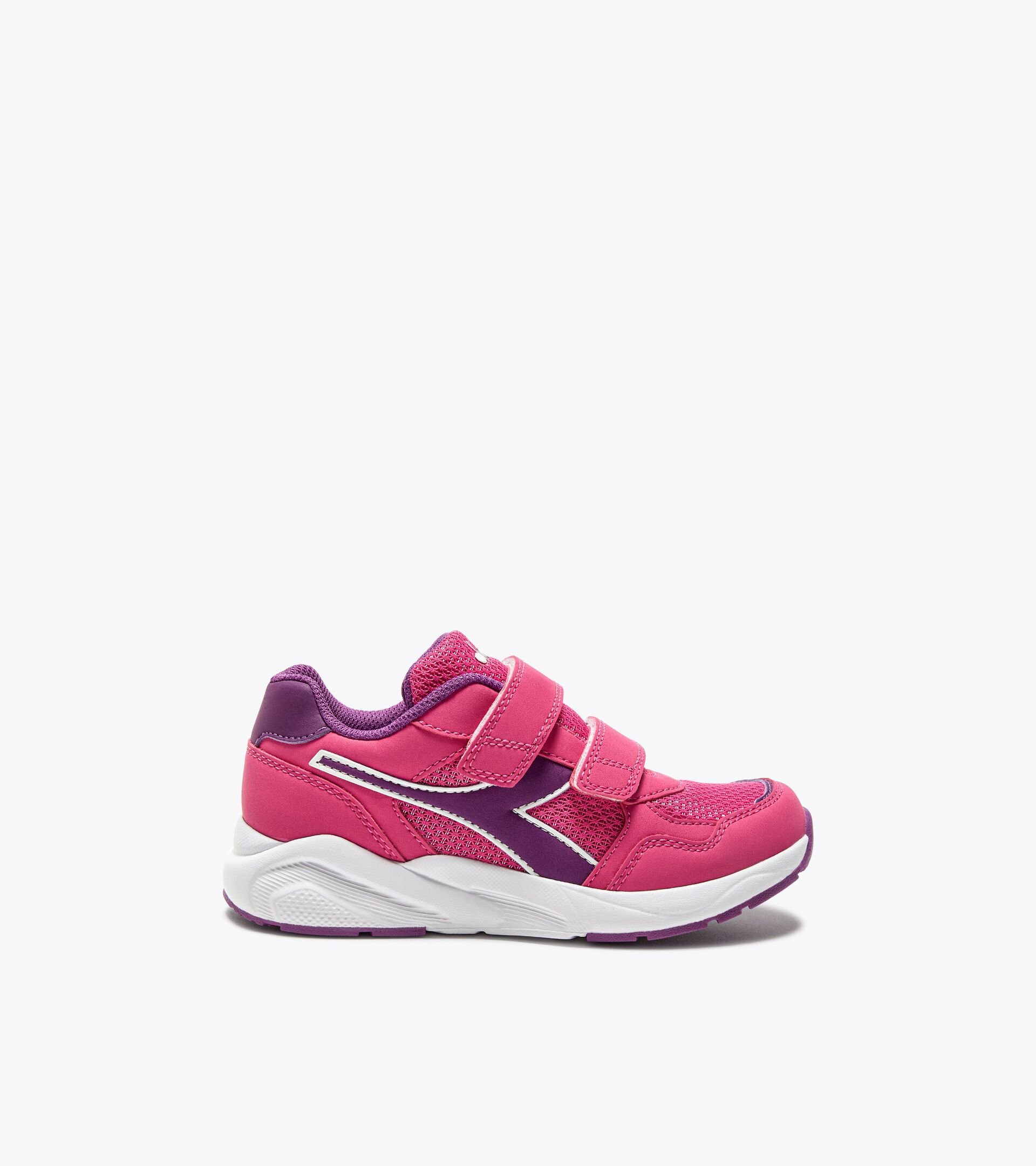 Junior running shoe - All-Gender FALCON 5 JR V FANDANGO PINK /BYZANTIUM - Diadora