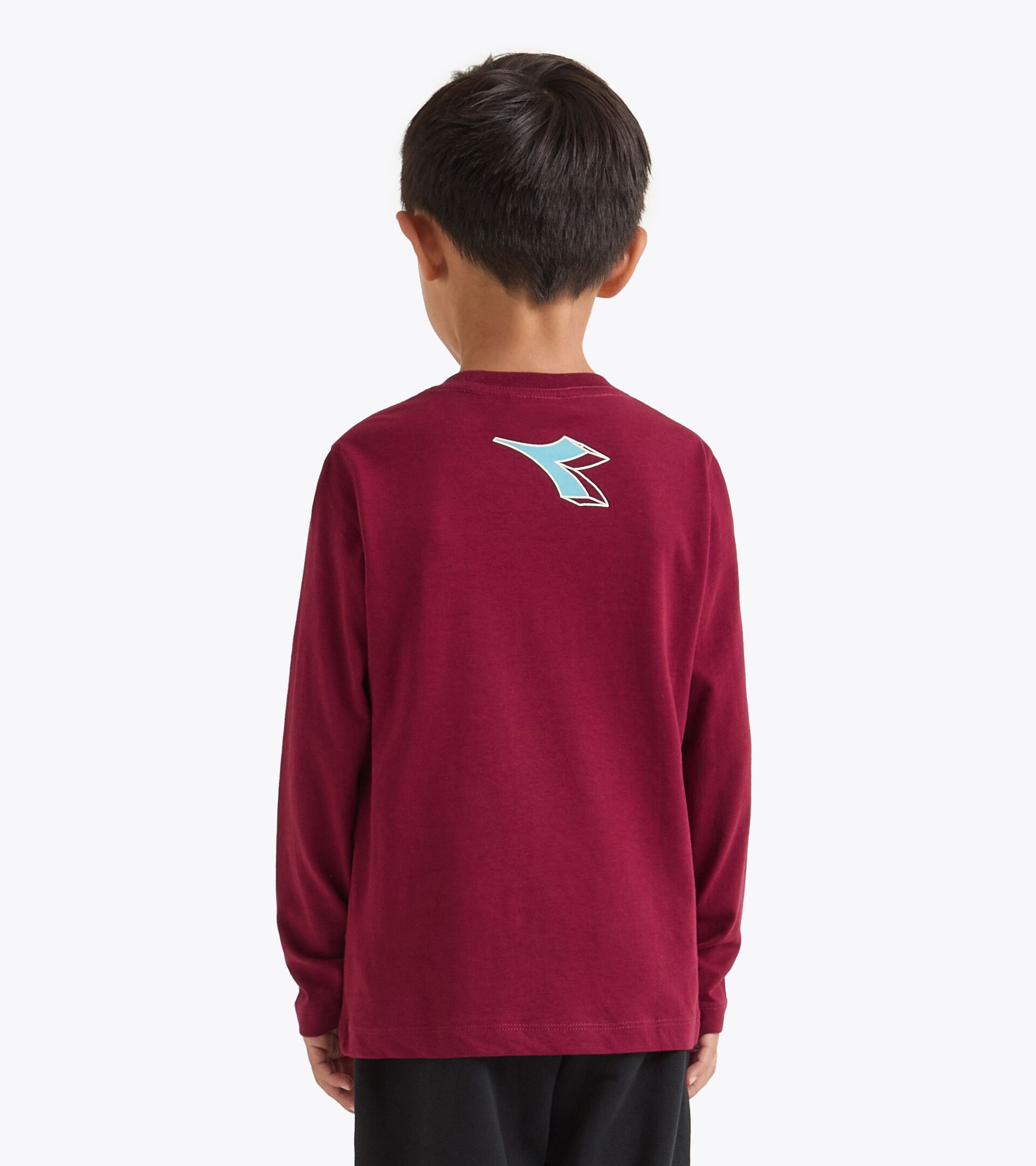 Camiseta de algodón de manga larga - Niños/Adolescentes
 JB. T-SHIRT LS LOGO PUERTO SECO - Diadora