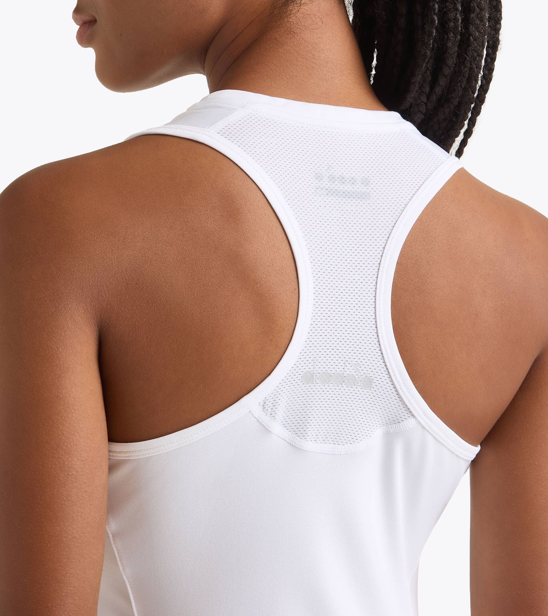 Tennis dress - Women L. DRESS COURT OPTICAL WHITE - Diadora