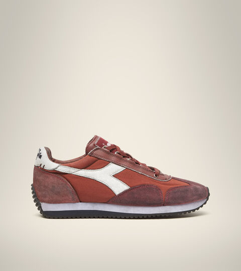 Footwear Heritage UNISEX EQUIPE H DIRTY STONE WASH EVO ROSSO BURN Diadora