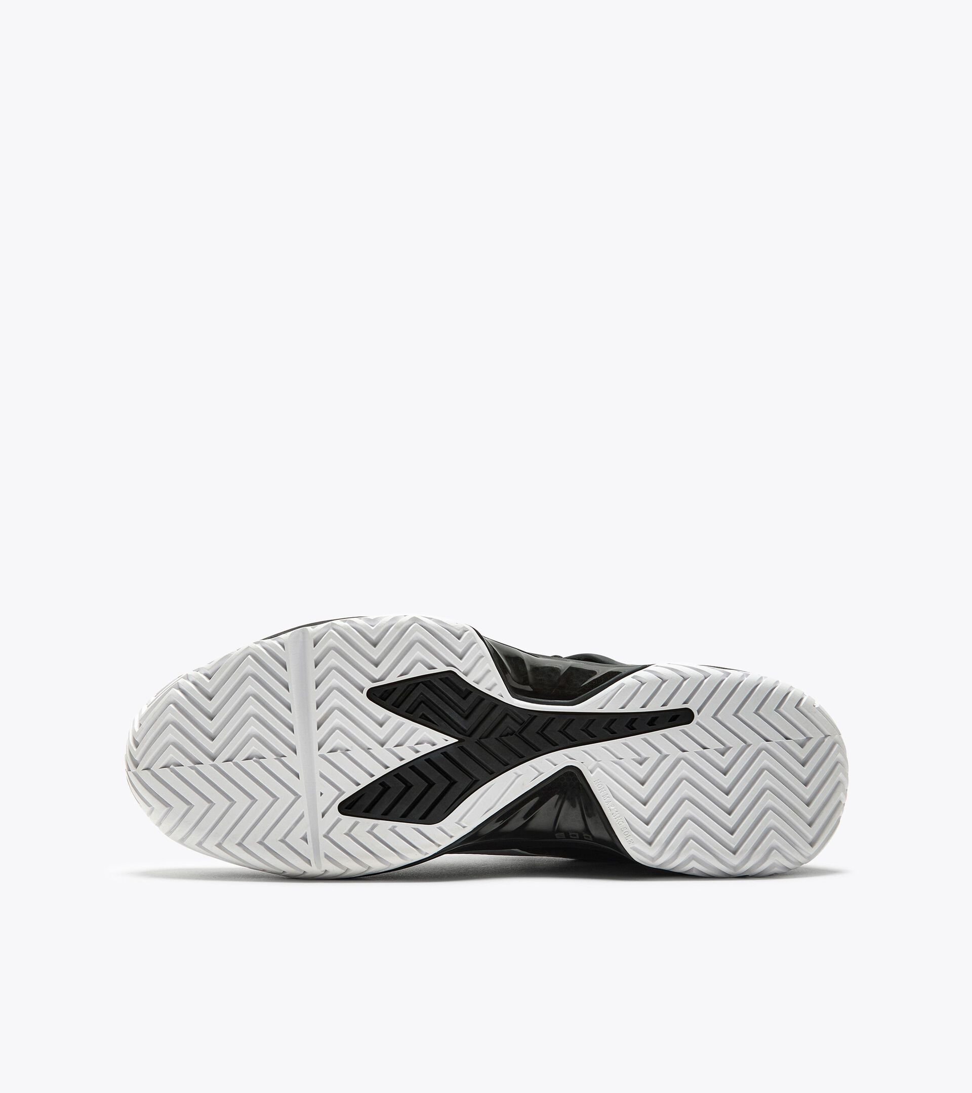Tennis shoes for hard surfaces or clay - Men B.ICON 2 AG BLACK/SILVER/WHITE - Diadora