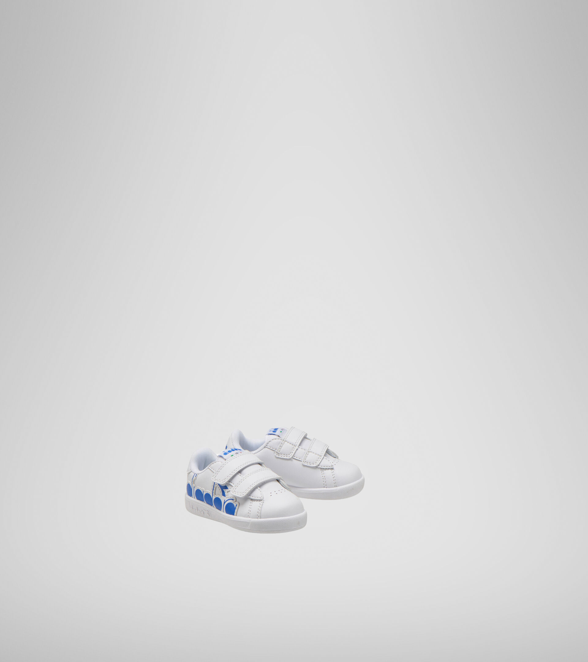 Chaussures de sport - Unisexe Enfant GAME P BOLDER TD BIANCO/BLU MICRO - Diadora