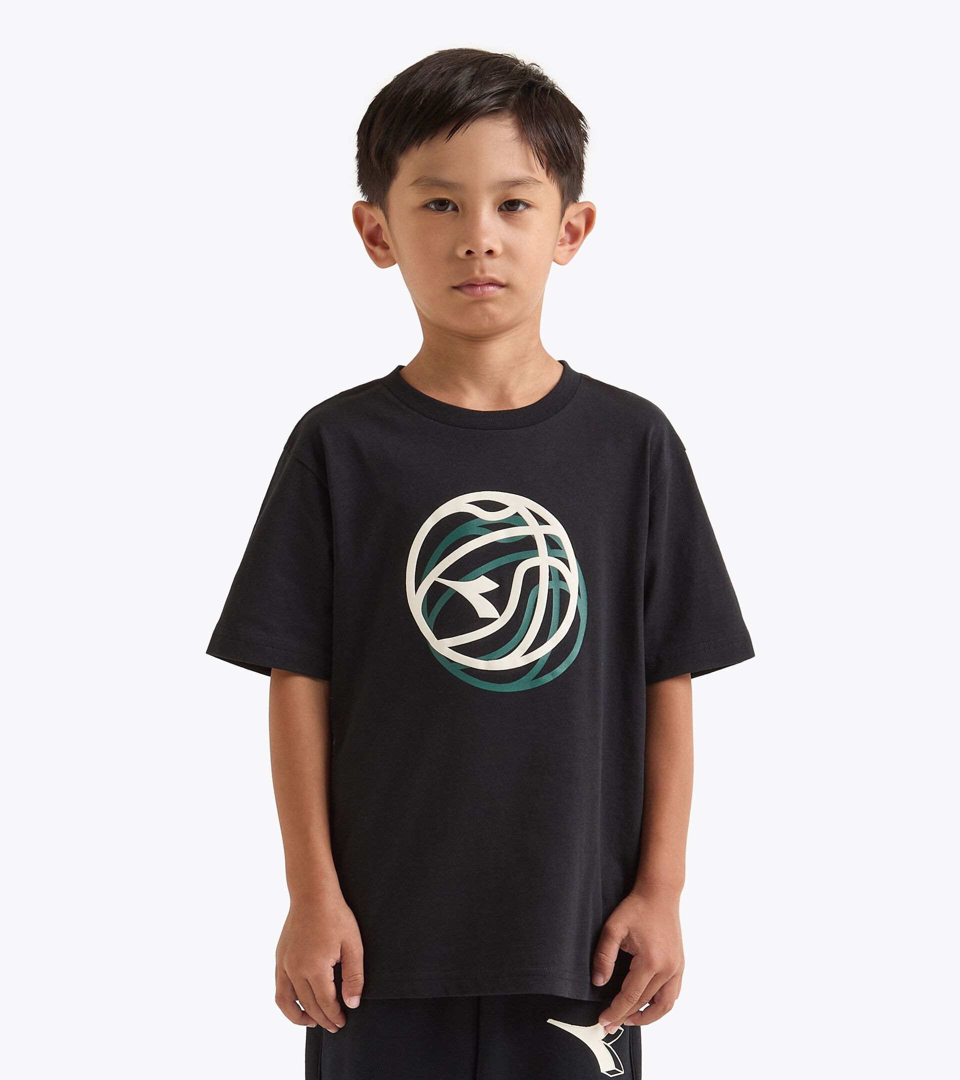 Printed t-shirt - Boy 
 JB. T-SHIRT SS BLACK - Diadora