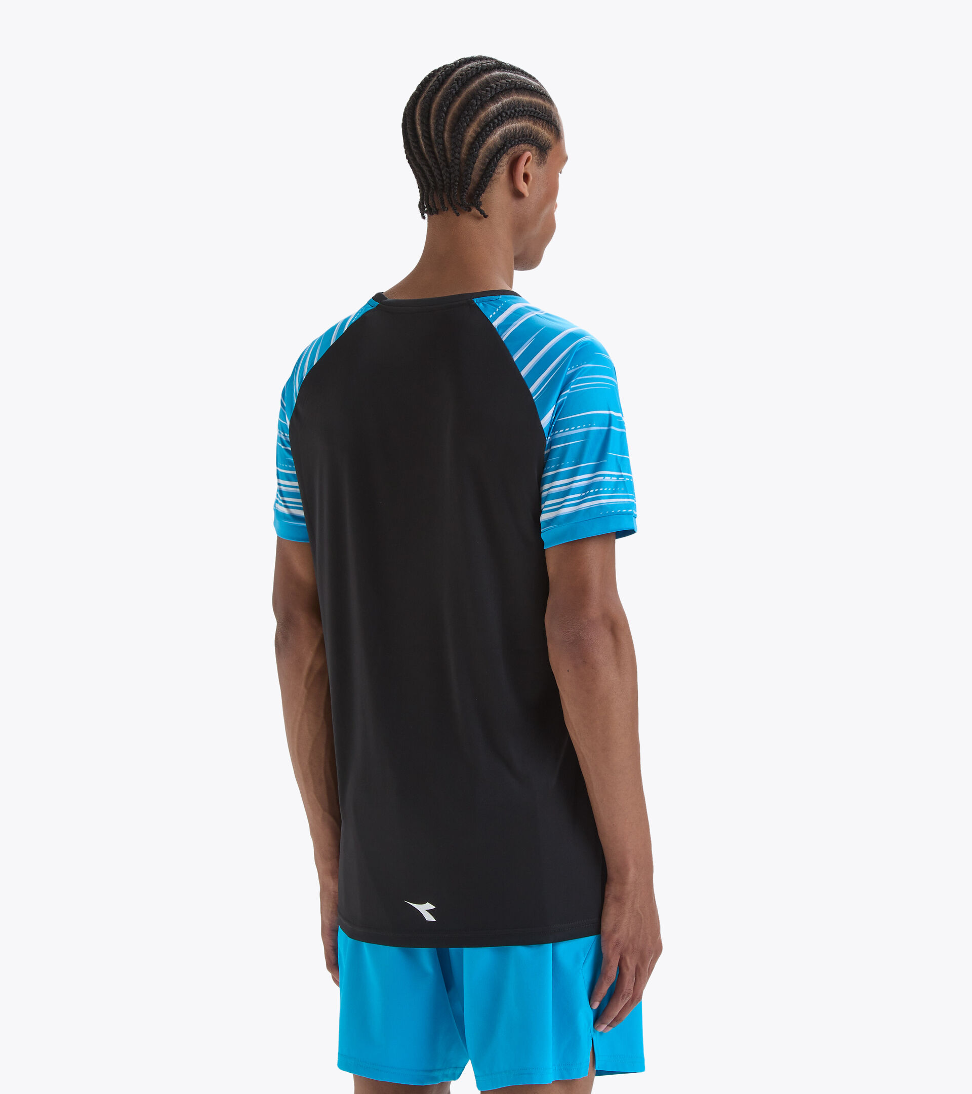 Camiseta de tenis - Hombre SS T-SHIRT NEGRO - Diadora