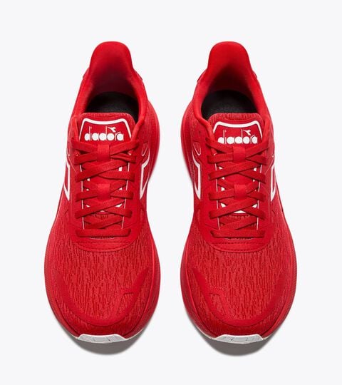 Running shoe - Comfort and stability - Men's NUCLEO 2 FIERY RED/WHITE - Diadora