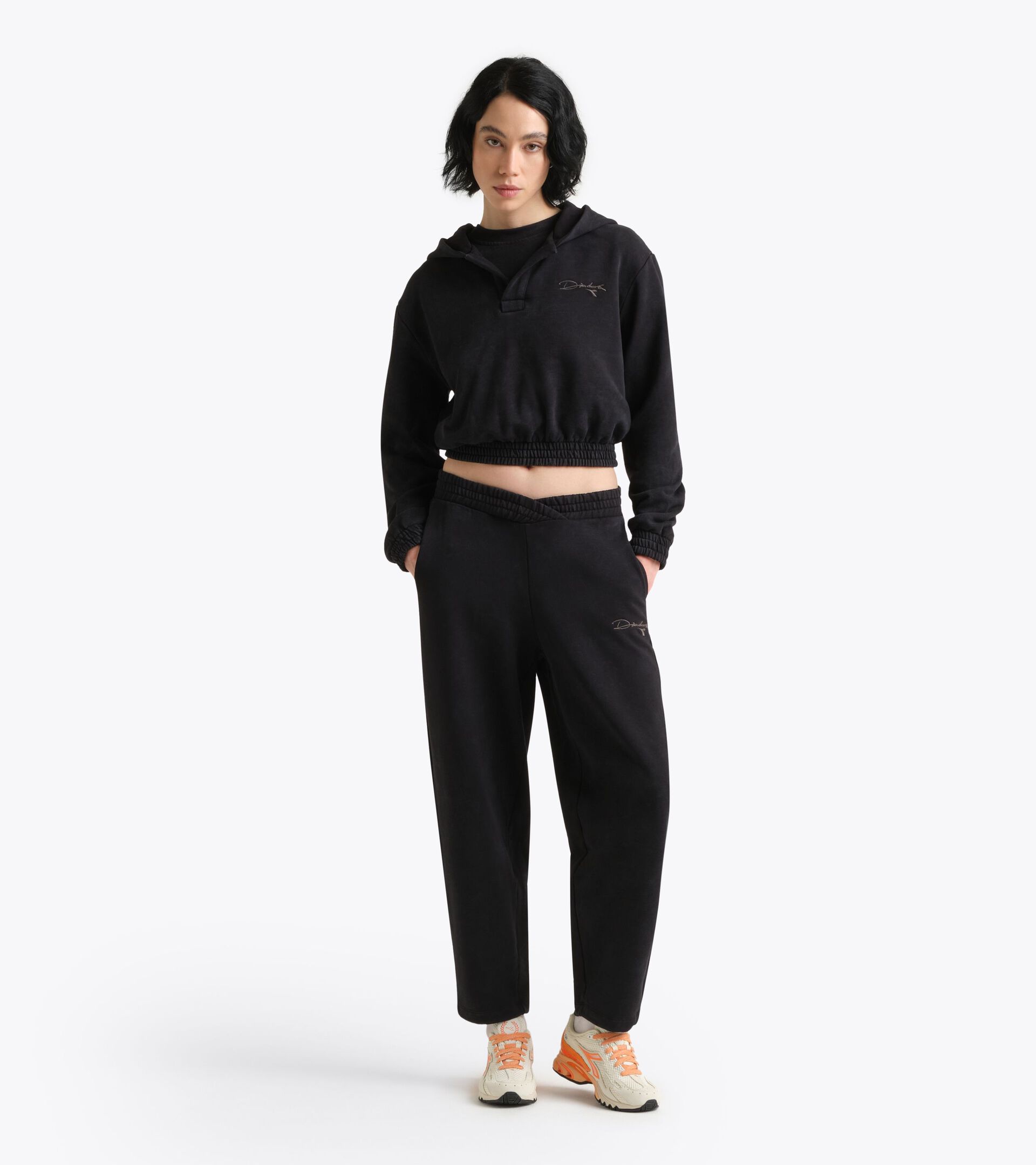 Sudadera de algod&oacute;n grueso estilo retro - Mujer

 L. HOODIE AVENUE LAB ANTRACITA - Diadora