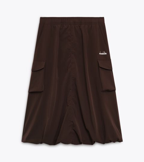 Cargo skirt - Exclusive e-commerce & Cortina Store - Women's L. CARGO LONG SKIRT BROWN - Diadora