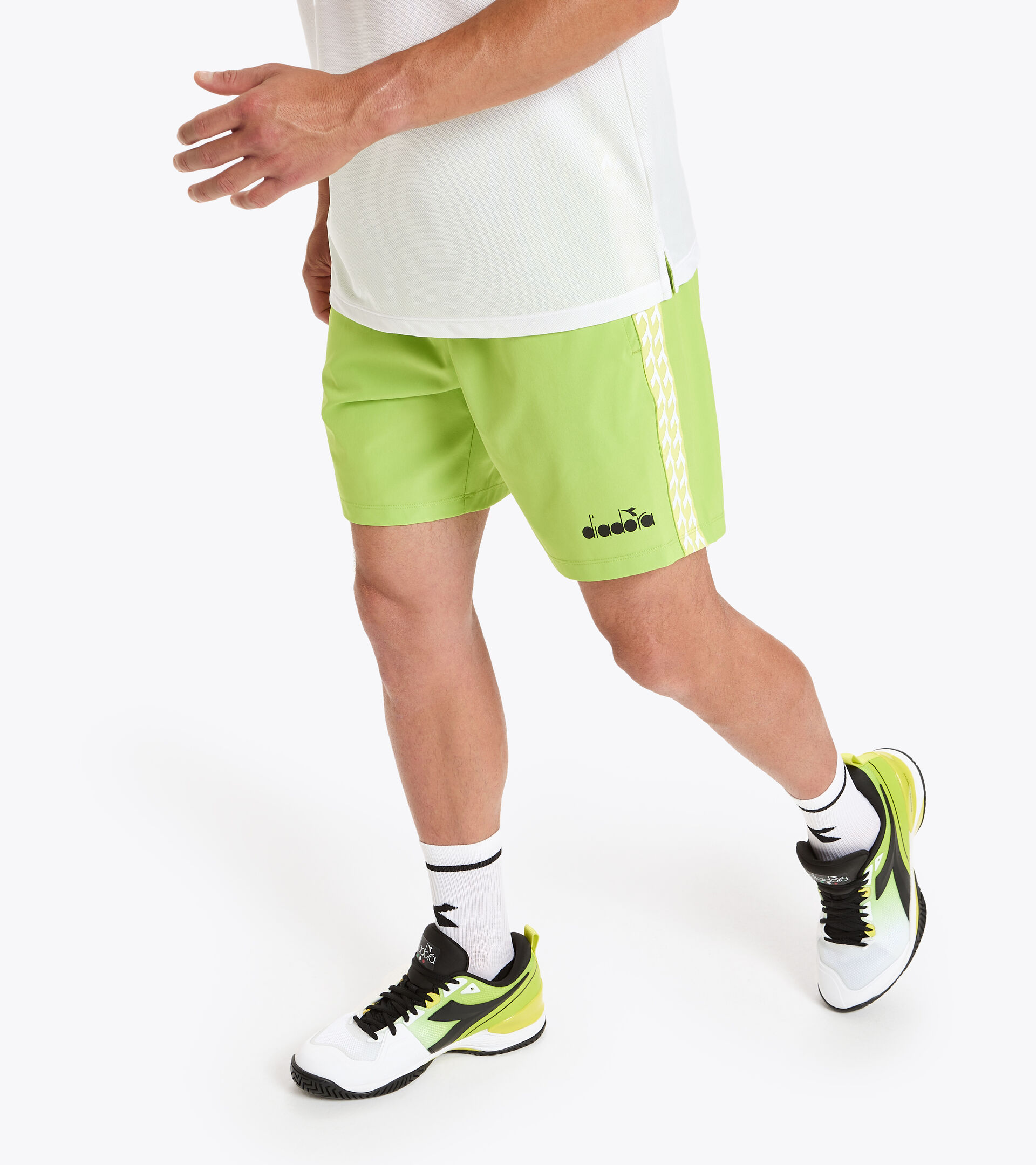 Apparel Sport UOMO BERMUDA MICRO LIME GREEN Diadora