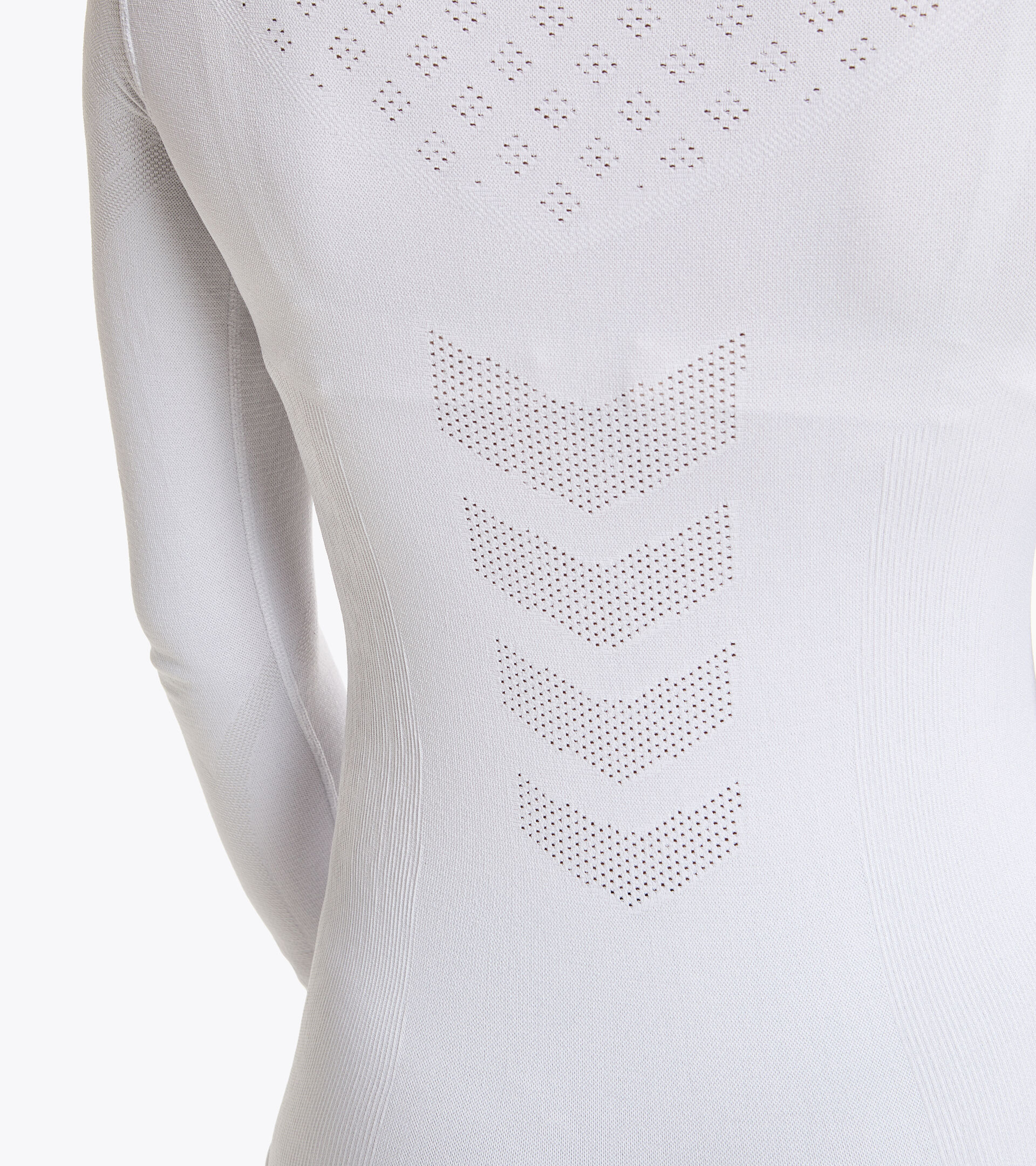 Long-sleeved training t-shirt - Women L. LS T-SHIRT ACT OPTICAL WHITE - Diadora