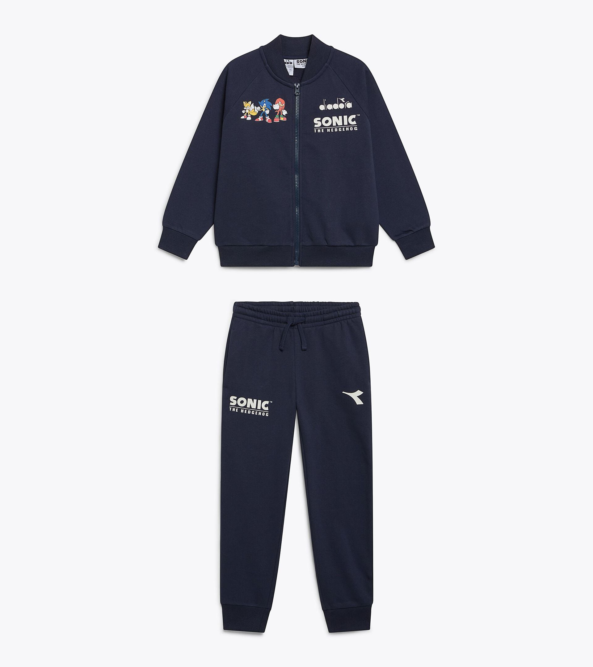 Ch&aacute;ndal cotton look - Ni&ntilde;os y ni&ntilde;as JU. TRACKSUIT FZ SONIC (BR) AZUL NOCHE - Diadora