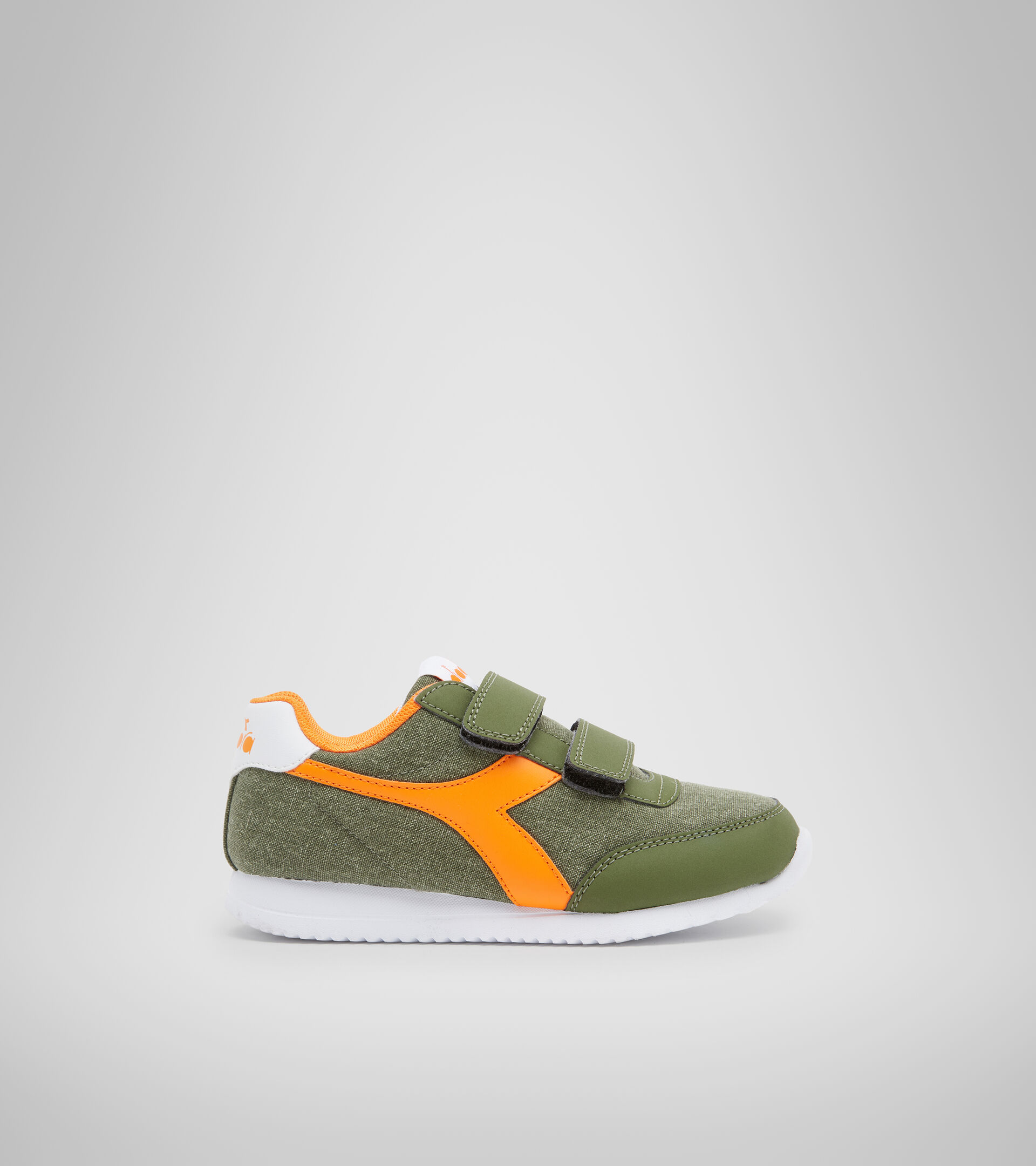 Sports shoes - Kids 4-8 years JOG LIGHT PS LODEN GREEN/ORIOLE - Diadora