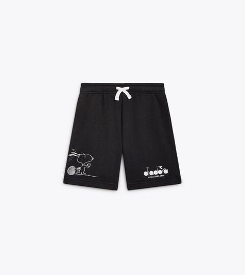 Sportshorts Peanuts - Mädchen und Jungen JU. BERMUDA PEANUTS SCHWARZ - Diadora