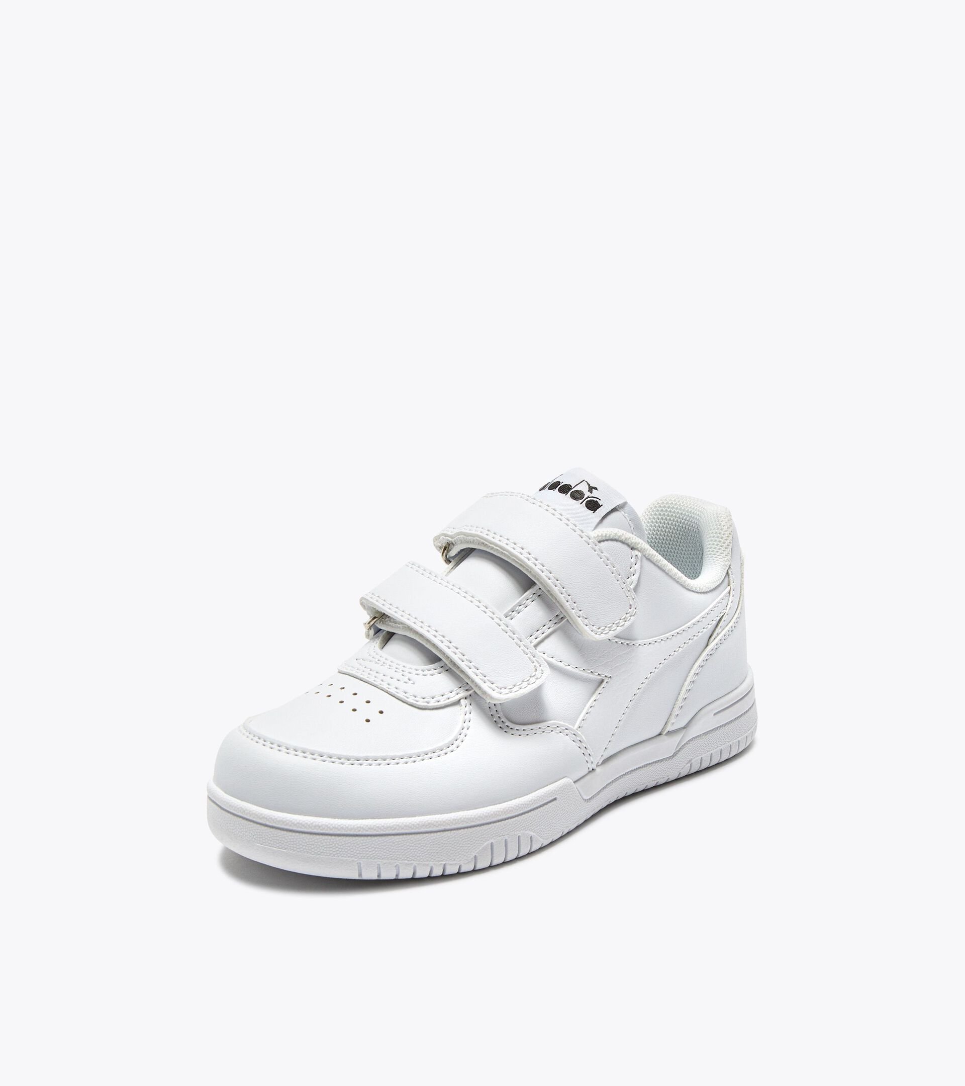 Sports shoes - Kids 4-8 years RAPTOR LOW PS WHITE/WHITE/WHITE - Diadora