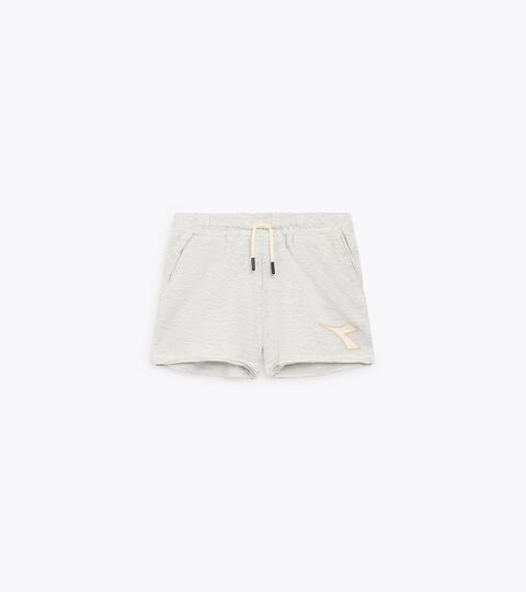 JG. SHORTS DISTRICT, GRIGIO MELANGE MEDIO CHIARO Shorts - Fit comfort - Ragazza JG. SHORTS DISTRICT GRIGIO MELANGE MEDIO CHIARO - Diadora