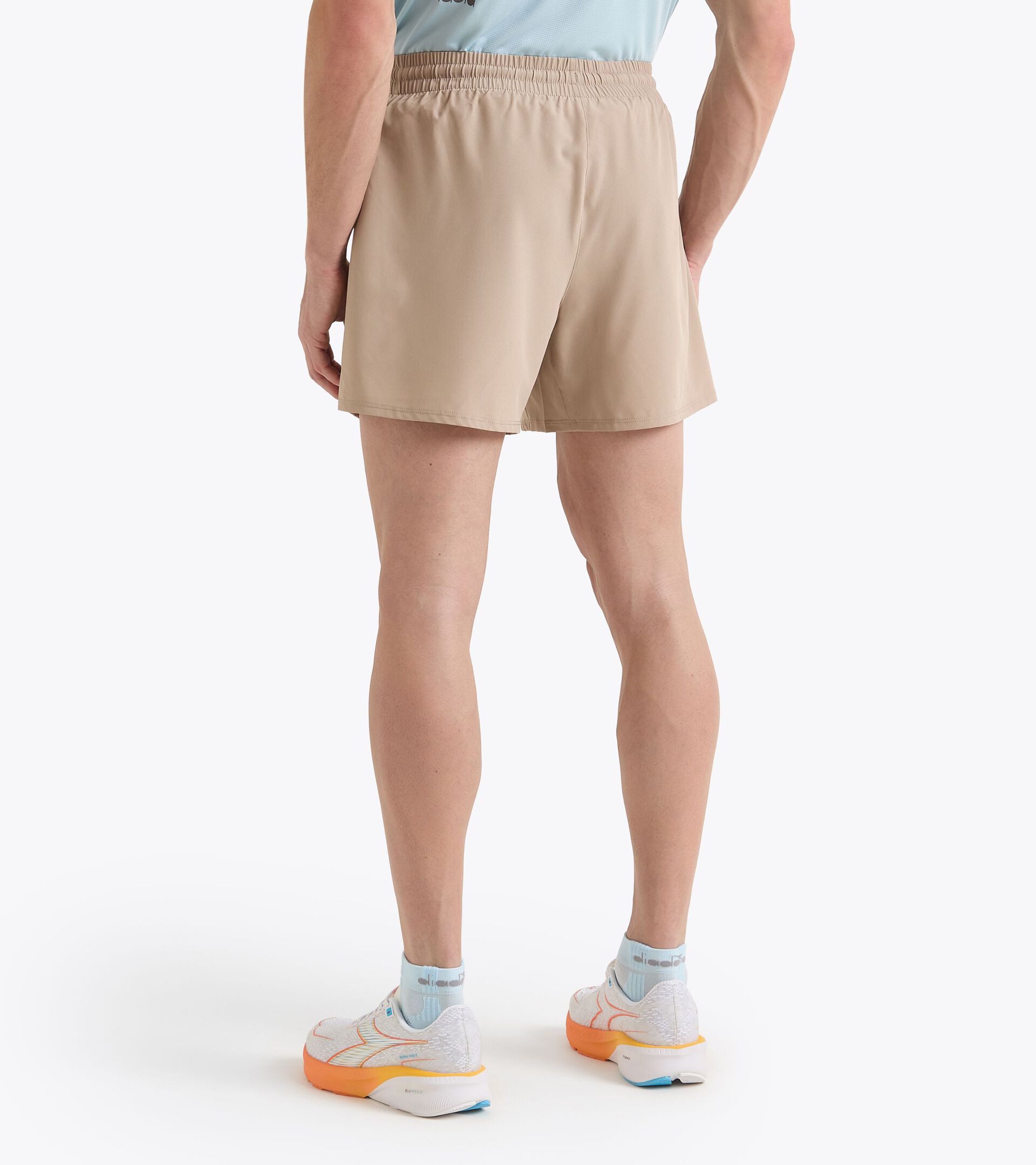 5’’ running shorts - Men’s SHORTS RUN 5 HUMUS - Diadora