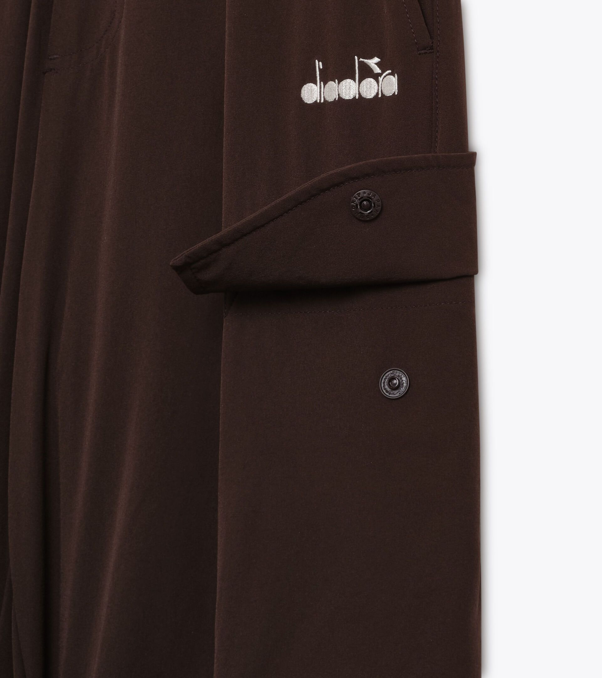 Winter cargo trousers - Exclusive e-commerce & Cortina Store - All-gender CARGO PANTS BROWN - Diadora