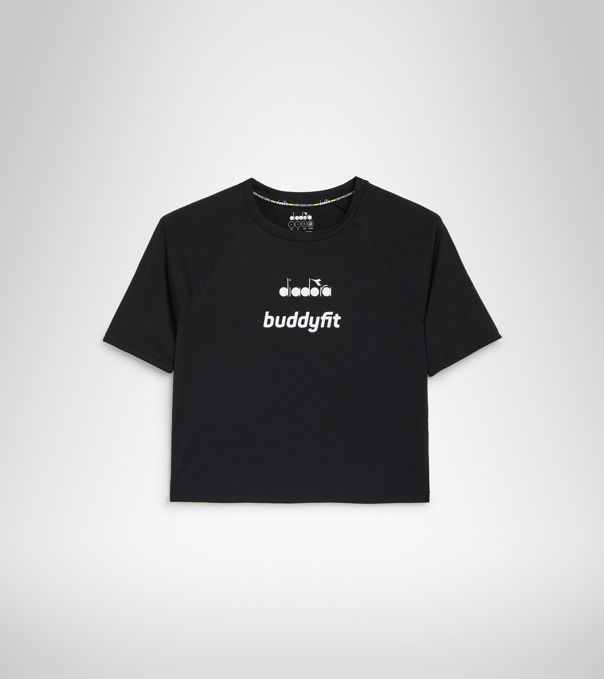 Training crop top - Women L. CROP TOP BUDDYFIT BLACK - Diadora