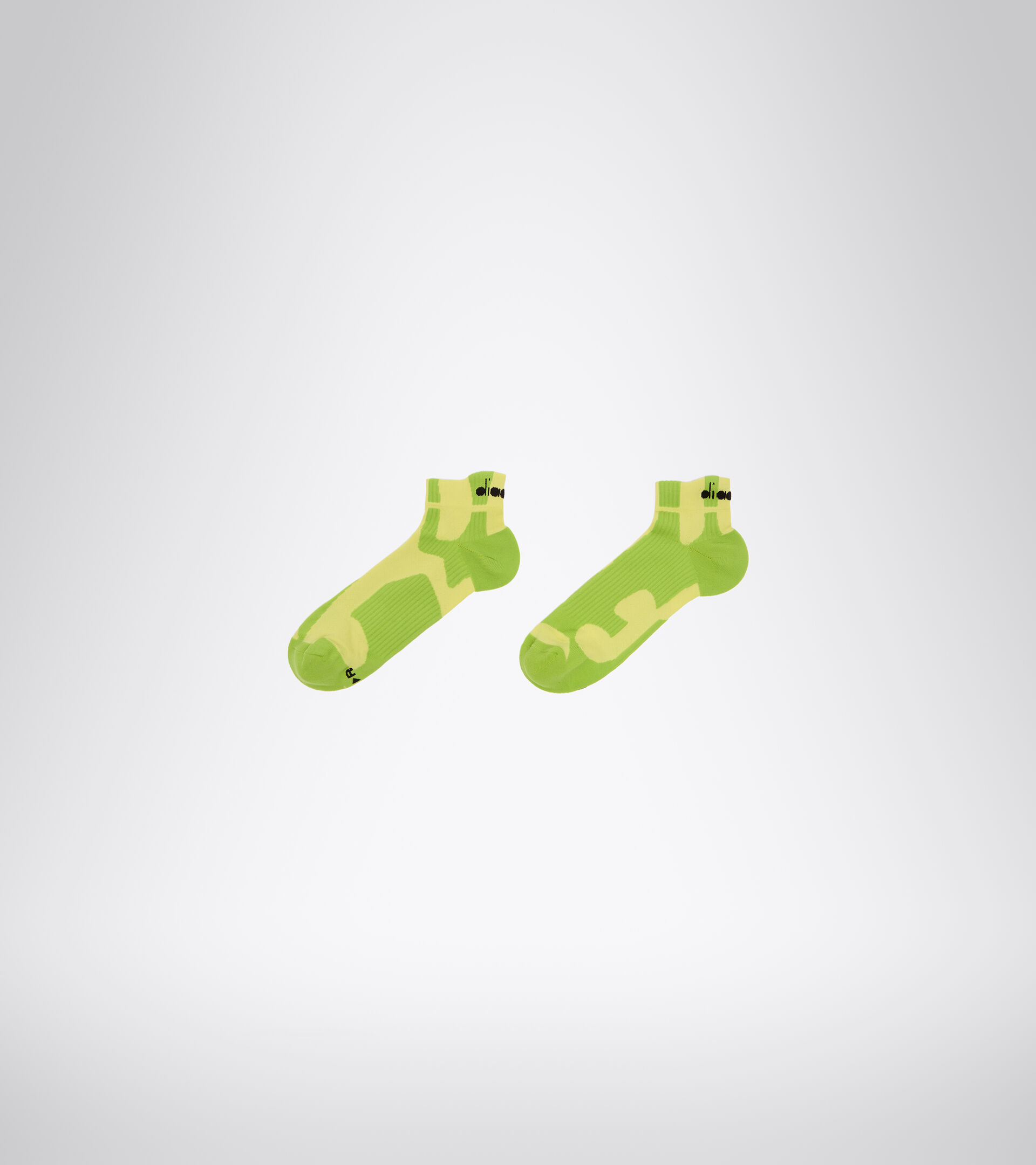 Accessories Sport UNISEX CUSHION QUARTER SOCKS VERDE LIME (70280) Diadora