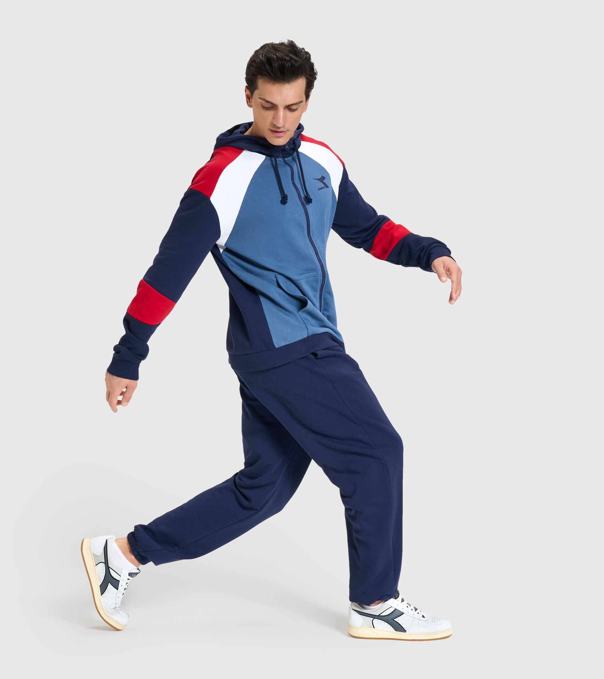 Tracksuit - Men TRACKSUIT HD FZ CORE CLASSIC NAVY - Diadora