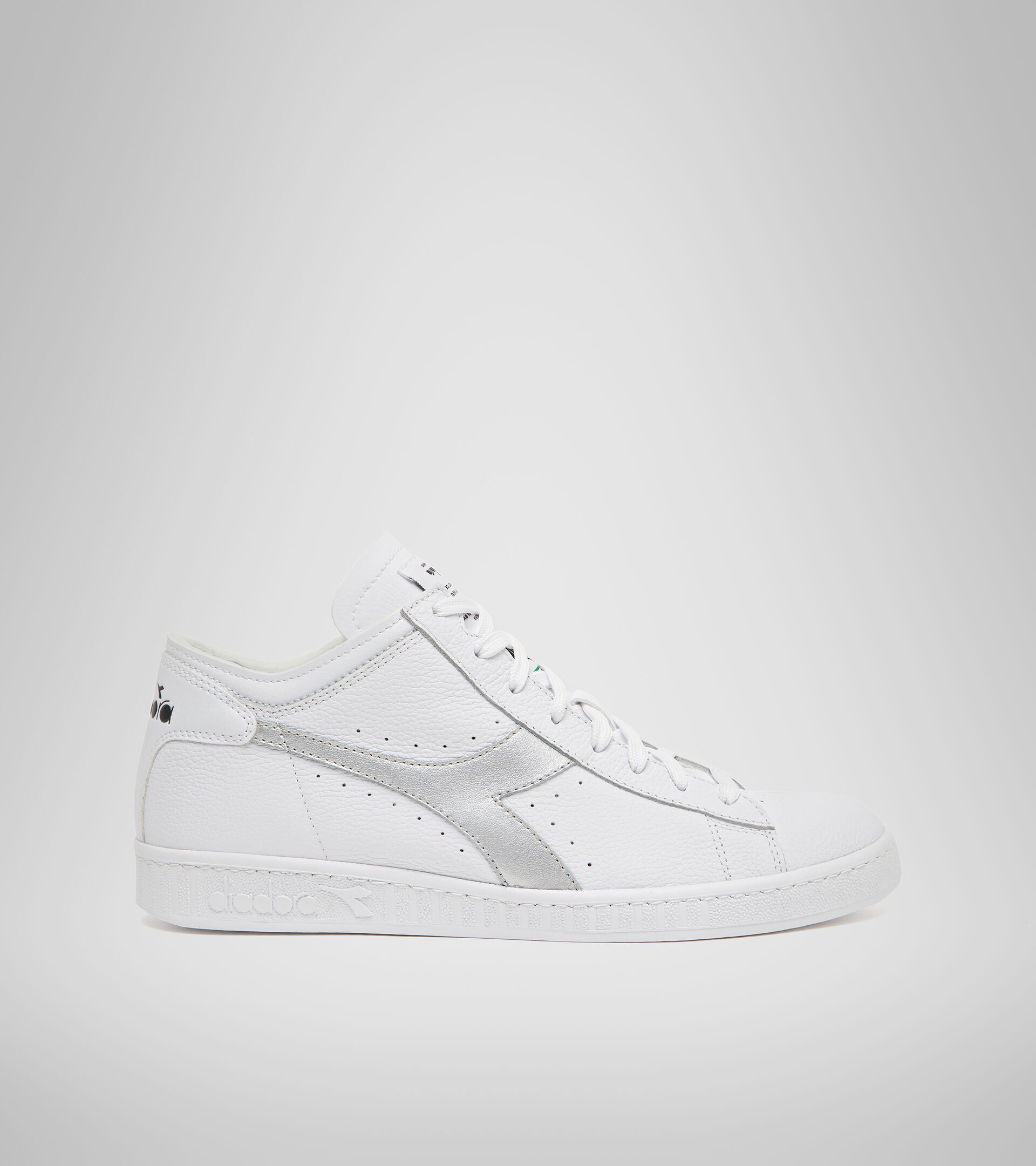 Zapatillas deportivas - Unisex GAME ROW CUT METAL BLANCO/PLATA - Diadora