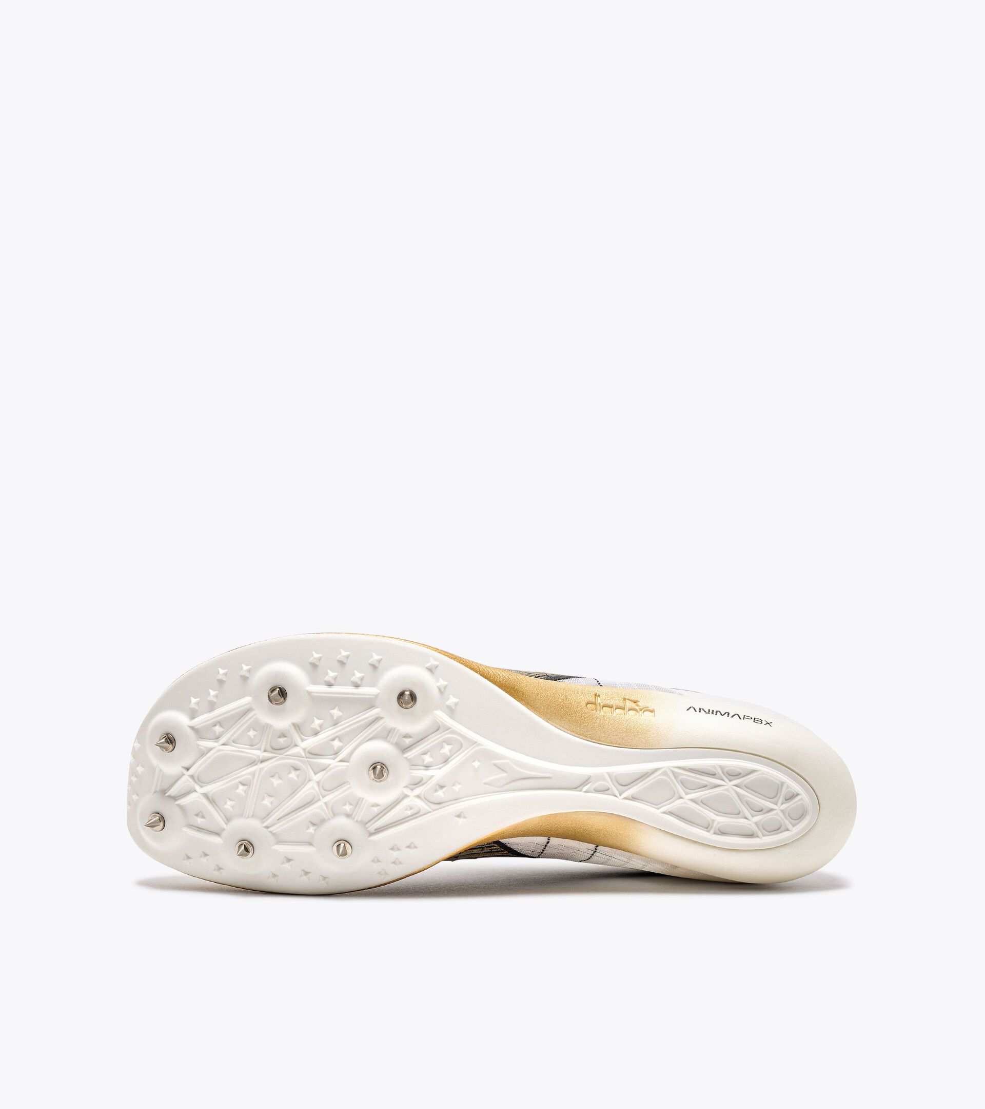 Running shoe - Unisex VELOCITA CARBON WHITE/BLACK/GOLD - Diadora