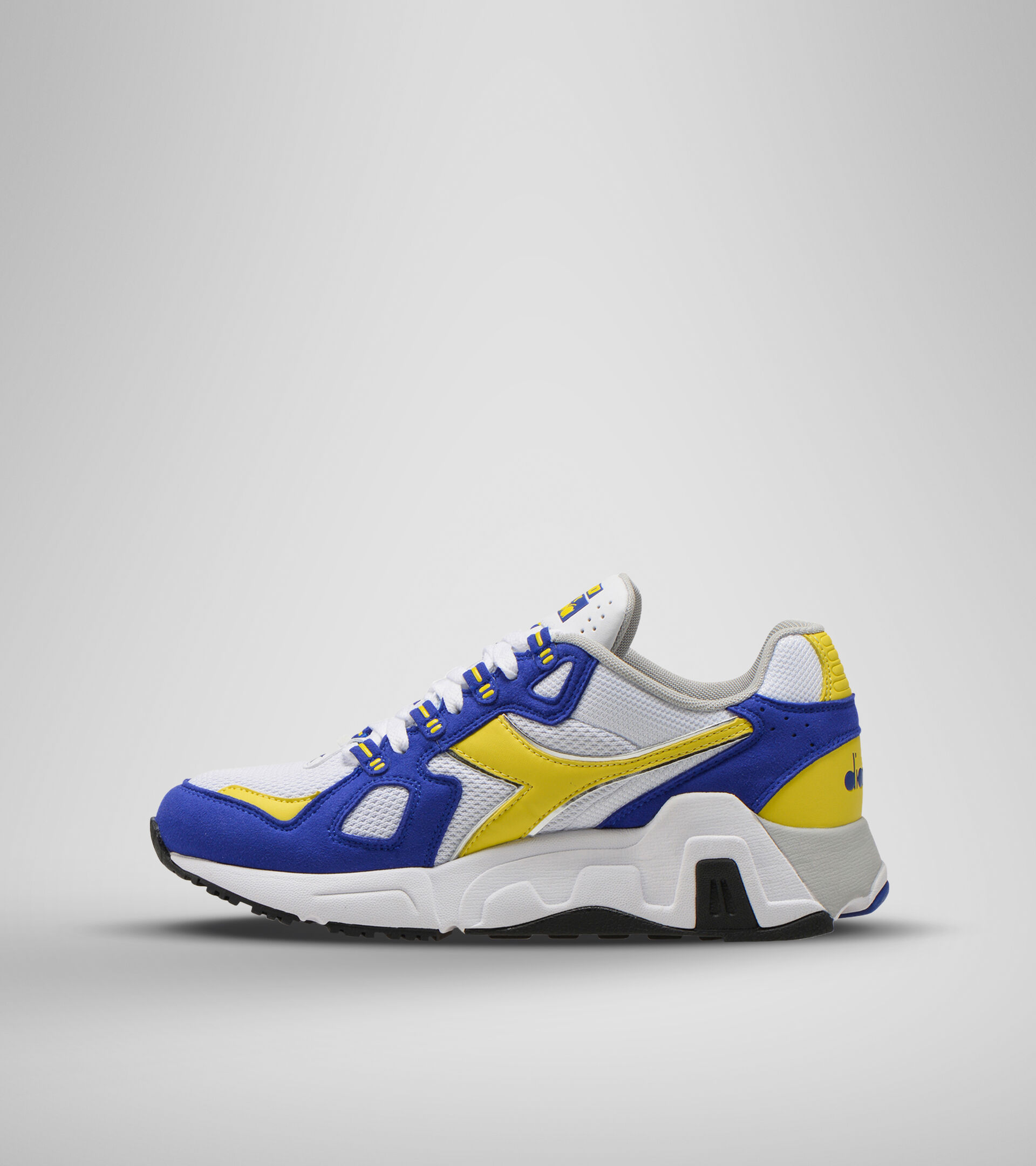 Sports shoe - Men MYTHOS SUEDE WHT/SODALITE BLUE/GRN SHEEN - Diadora