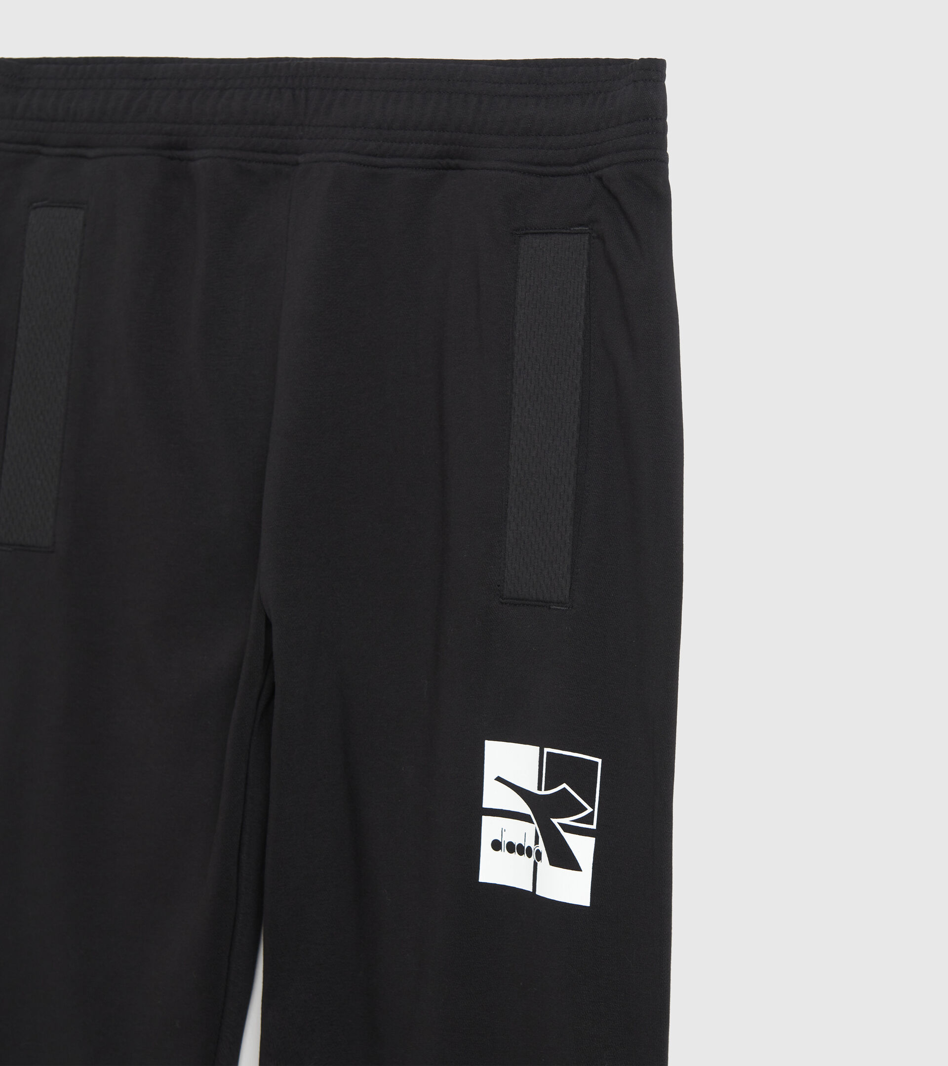 Sports trousers - Men CUFF PANT WEAVE BLACK - Diadora