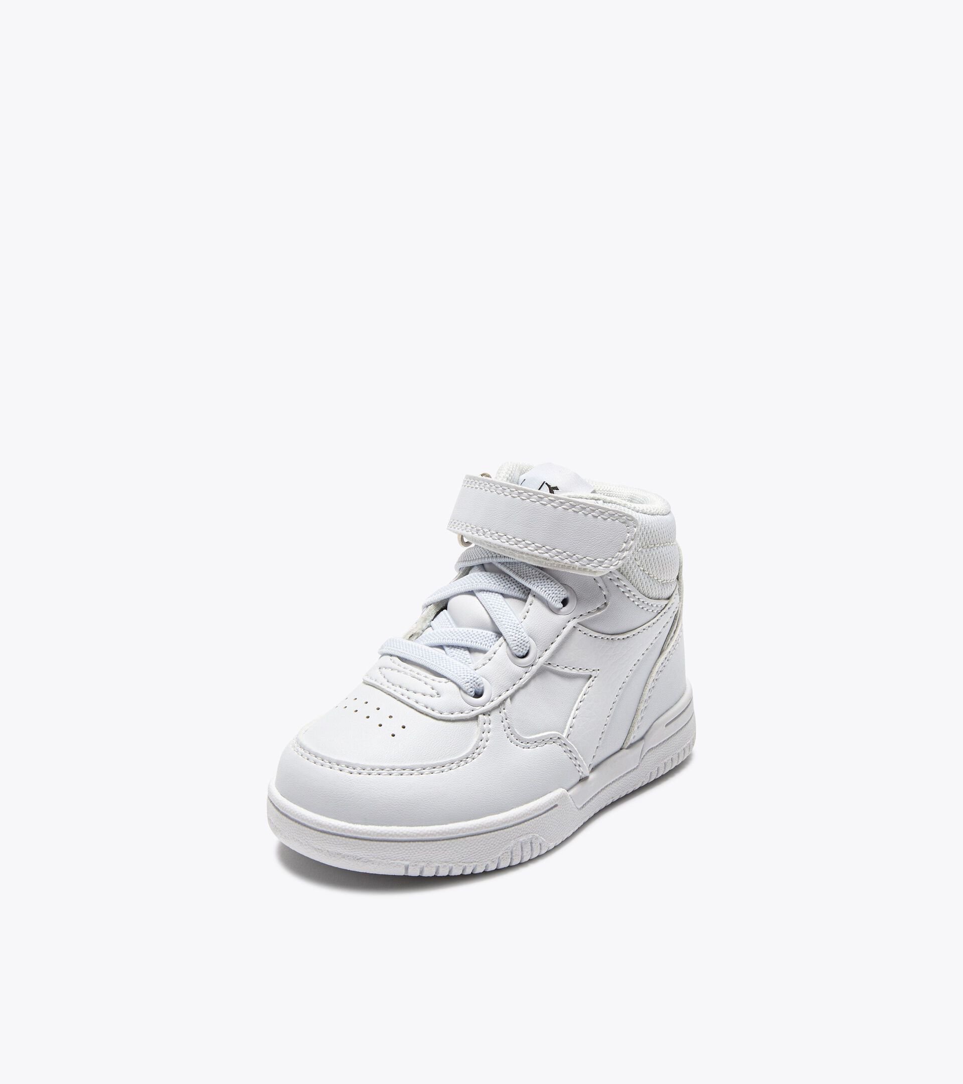 Sports shoes - Toddlers 1-4 years RAPTOR MID TD WHITE/WHITE/WHITE - Diadora