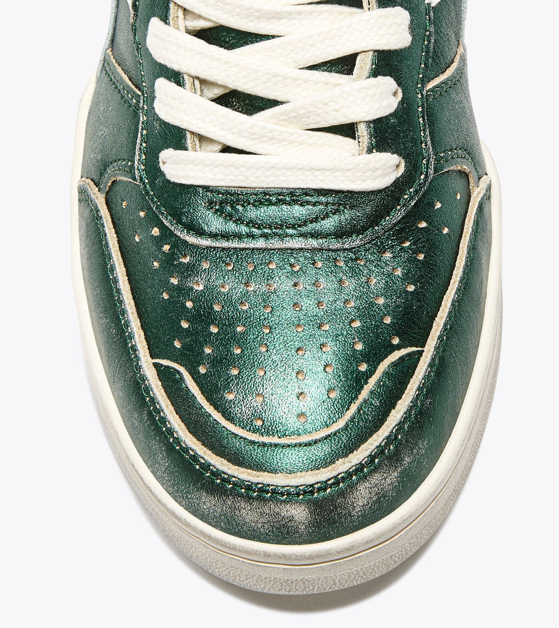 Heritage leather sneaker - Women’s B.560 METALLIC WN GREEN EVERGREEN - Diadora