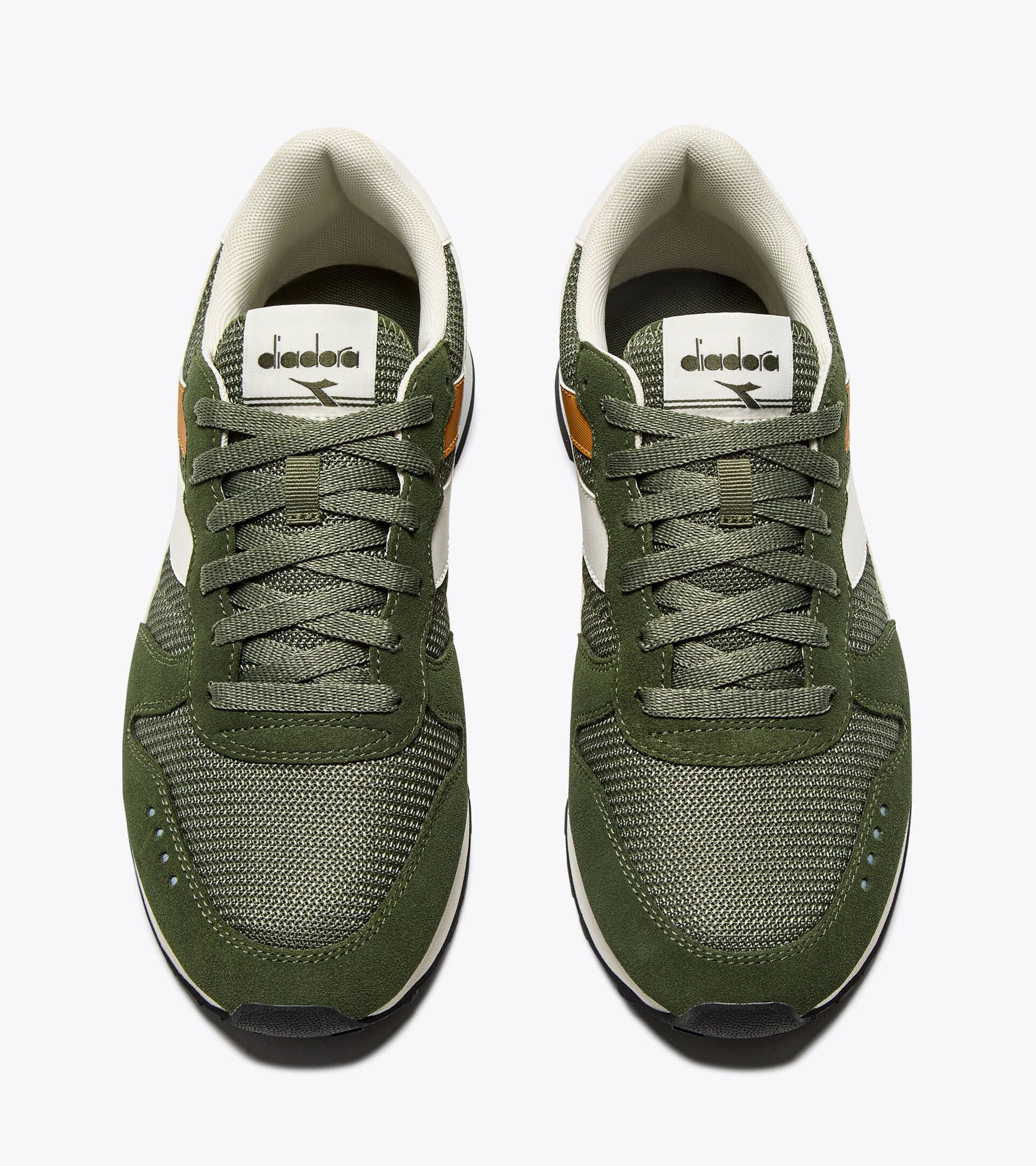 Suede leather sneaker - All-gender CAMARO M2 GREEN OLIVINE - Diadora