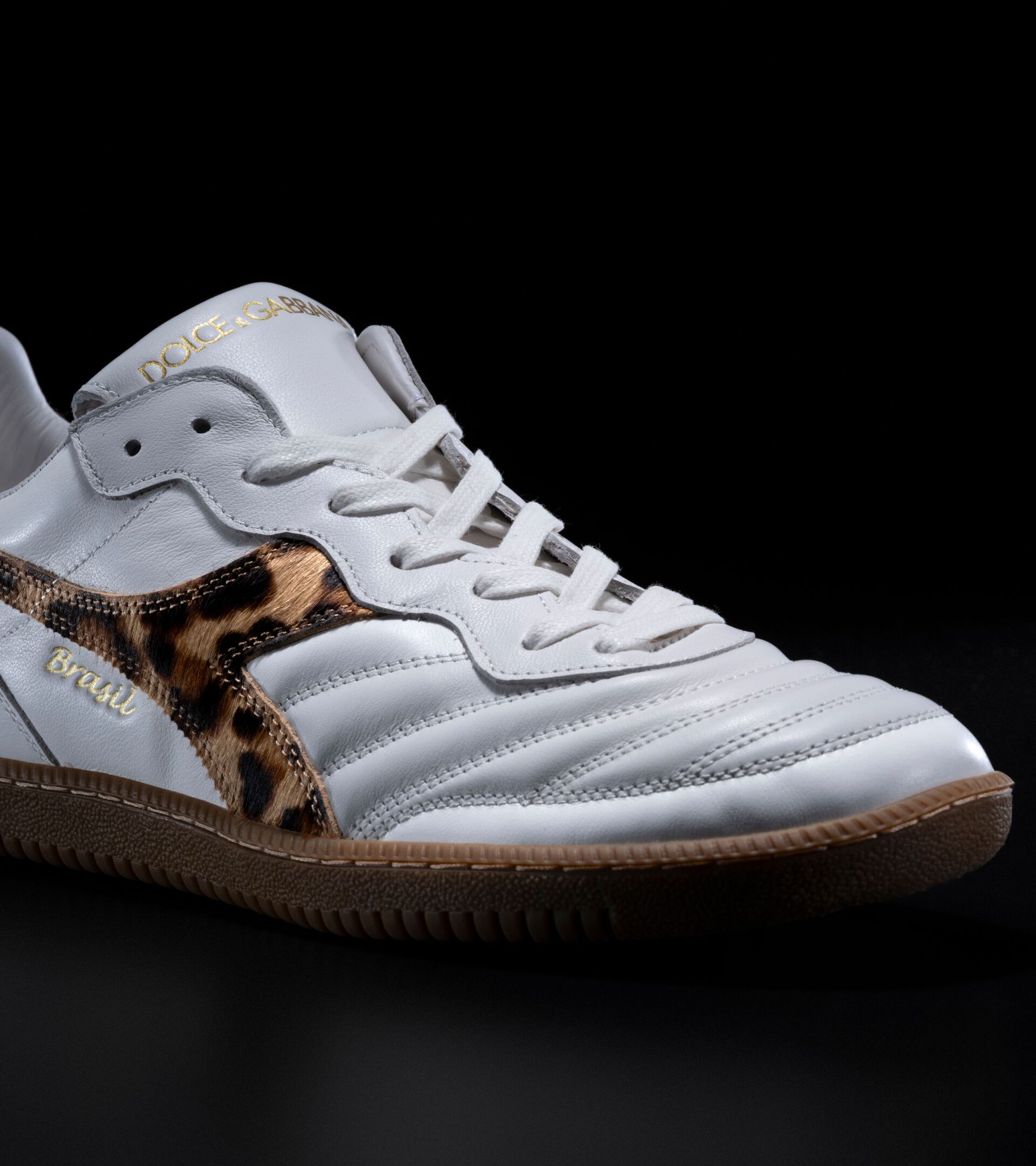 Lifestyle sneaker - Dolce&Gabbana x Diadora - Made in Italy BRASIL INDOOR DOLCE&GABBANA WHITE - Diadora