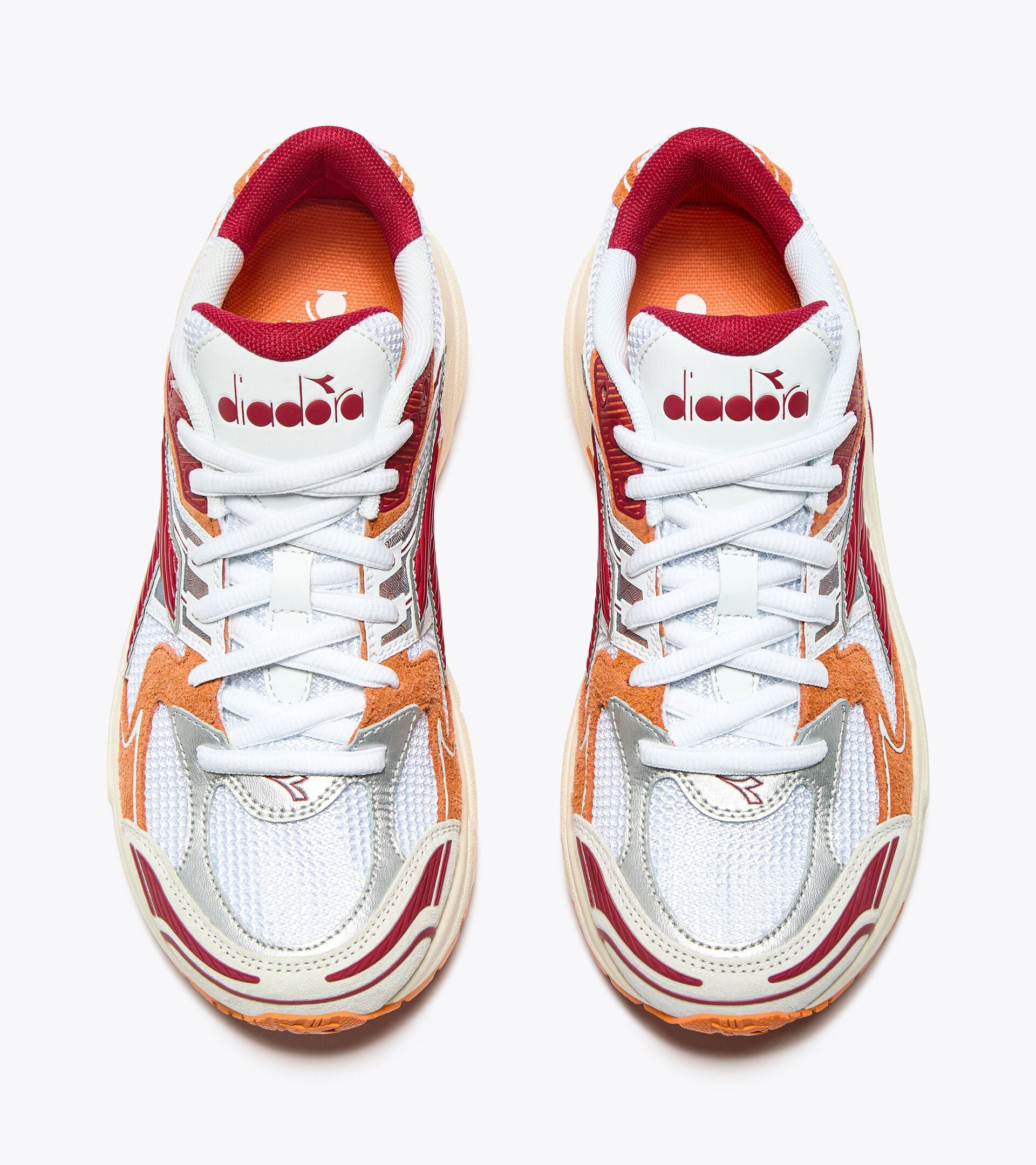 Sports sneakers - All-Gender
 MYTHOS STAR WHITE/ORANGE SUNSET - Diadora