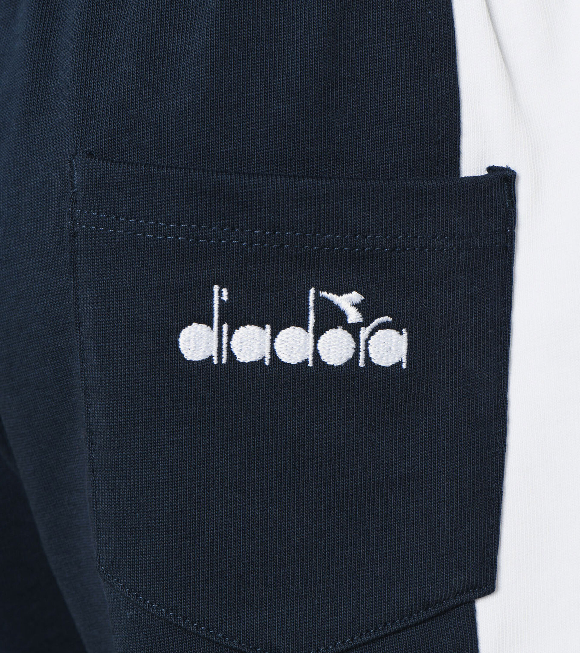 Apparel Sport BAMBINO JB. BERMUDA DIADORA CLUB BLUE CORSAIR Diadora