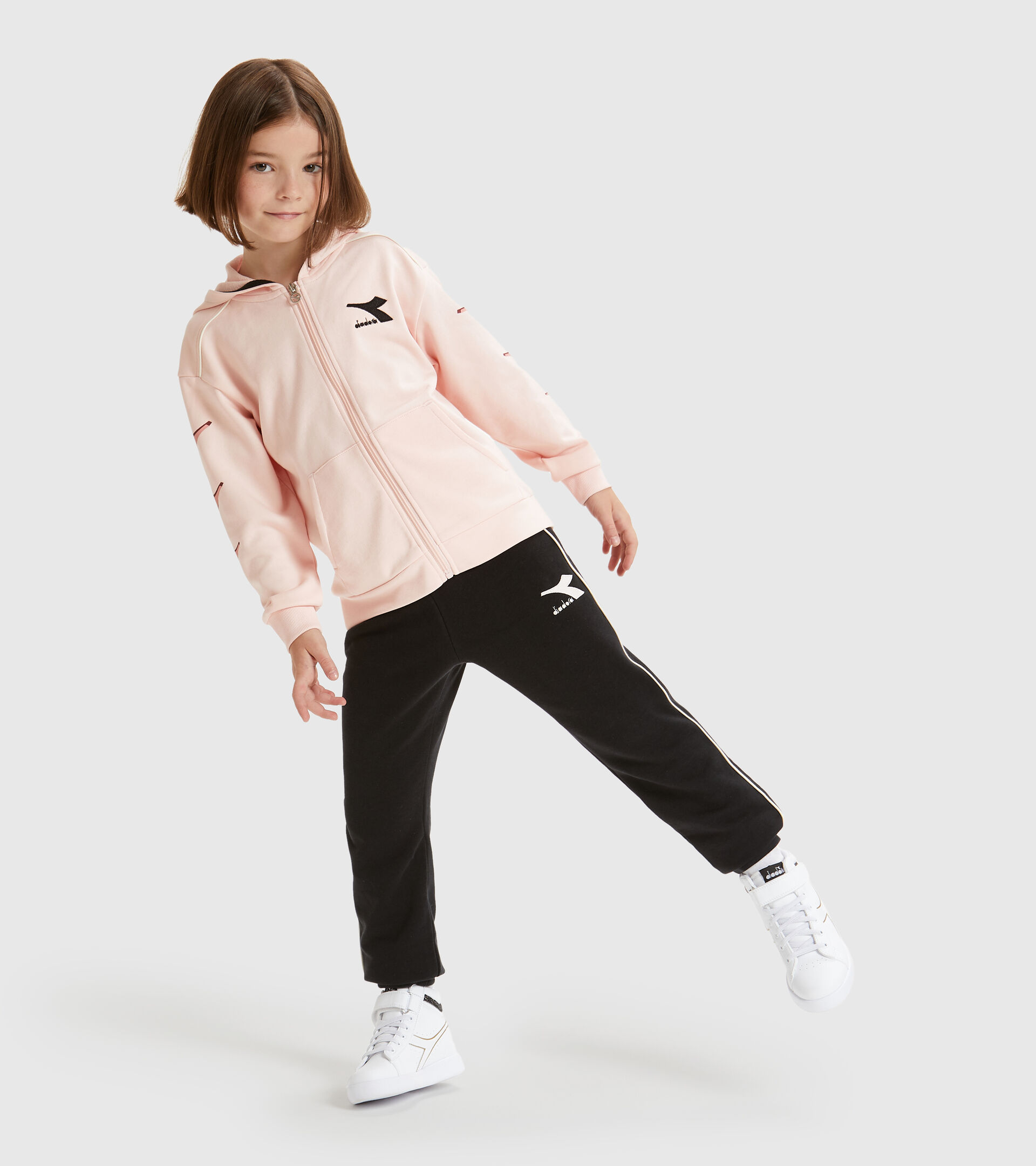 Tracksuit - Kids JU.HD FZ TRACKSUIT CUBIC VEILED PINK - Diadora