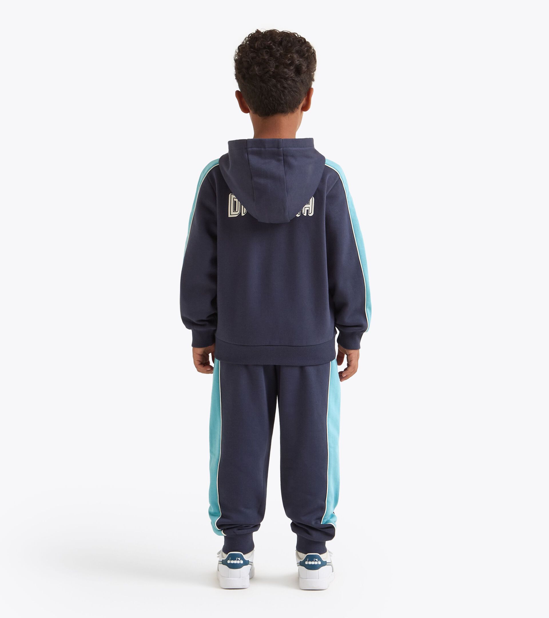 Tracksuit - Boys
 JB. TRACKSUIT HD FZ LOGO (BR) BLUE DENIM - Diadora