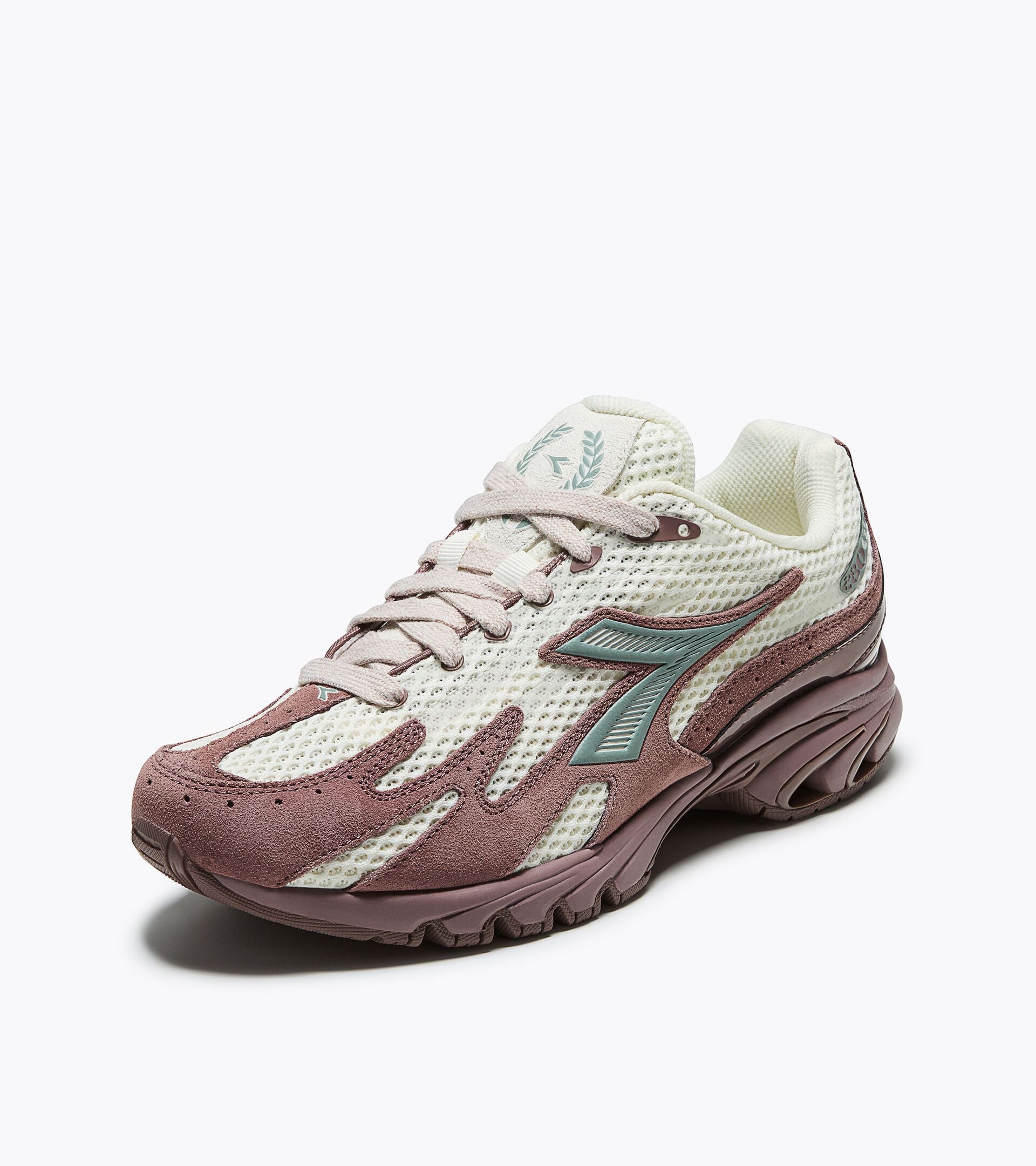 2000s-inspired Sportswear Sneakers - All-gender MYTHOS PROPULSION 280 SHADE MARSHMALLOW - Diadora