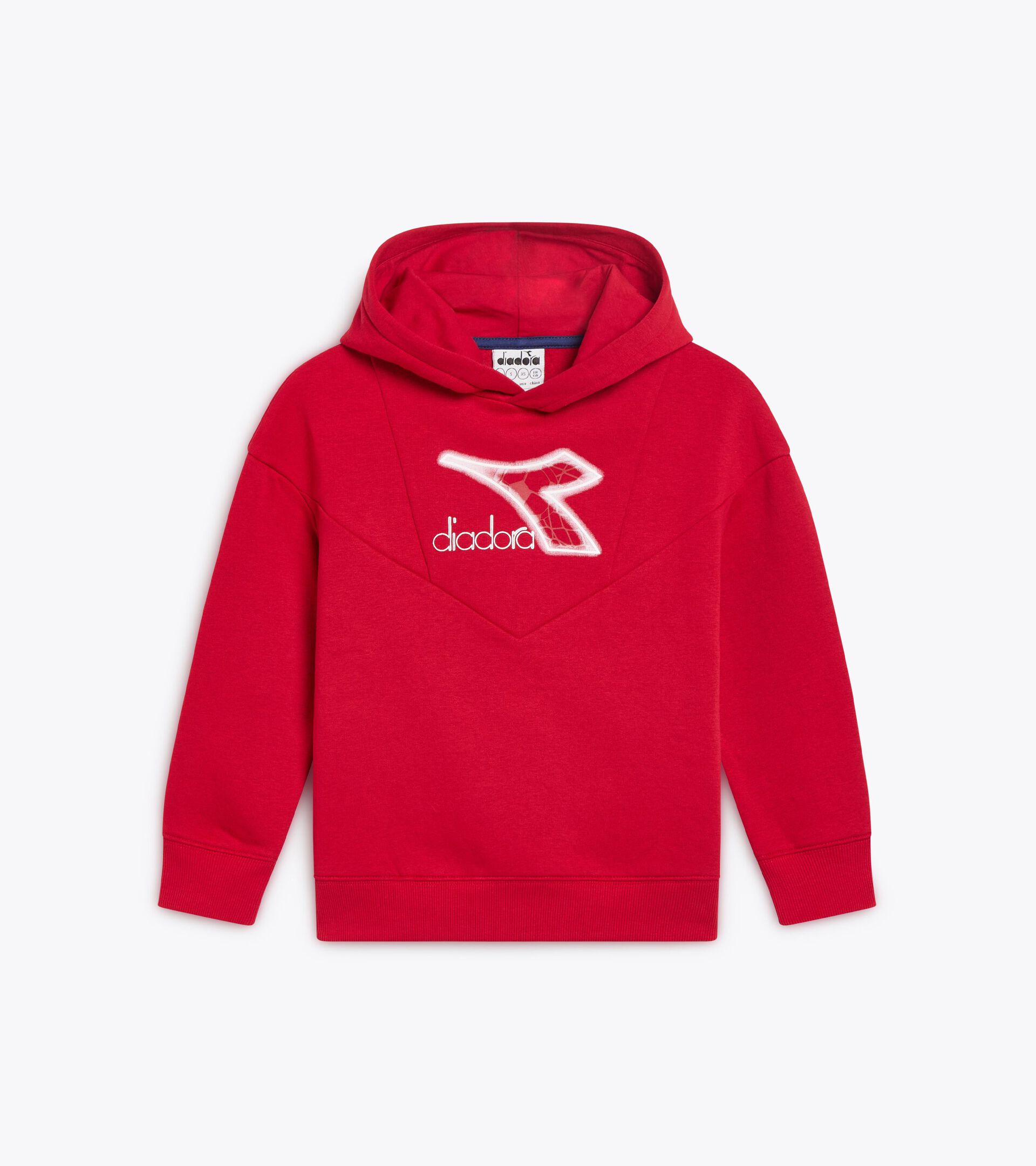 Hoodie - Comfort Fit - Boy
JB. HOODIE LOGO RED SALSA - Diadora