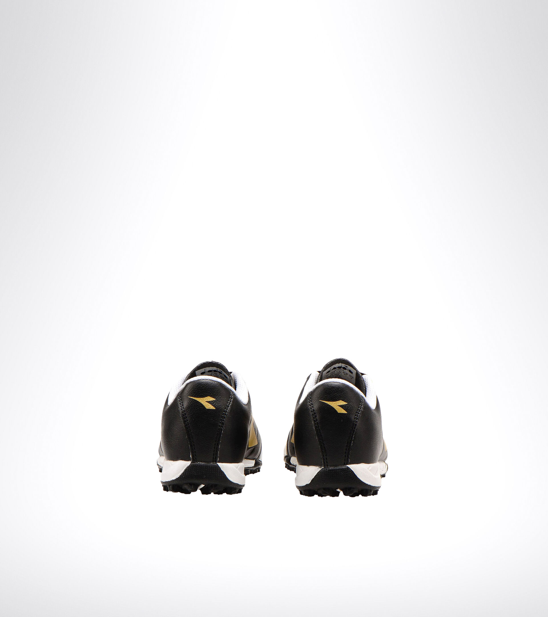 Hard ground and artificial turf football boot - Unisex kids PICHICHI 3 TF JR BLACK/WHITE/GOLD - Diadora