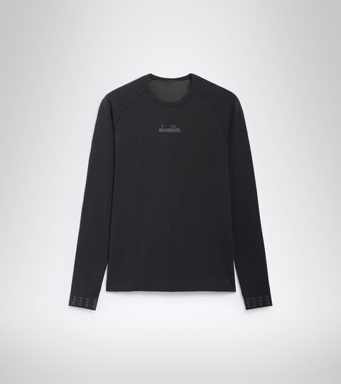 LS SKIN FRIENDLY T-SHIRT, BLACK Long-sleeved training T-shirt - Men LS SKIN FRIENDLY T-SHIRT BLACK - Diadora