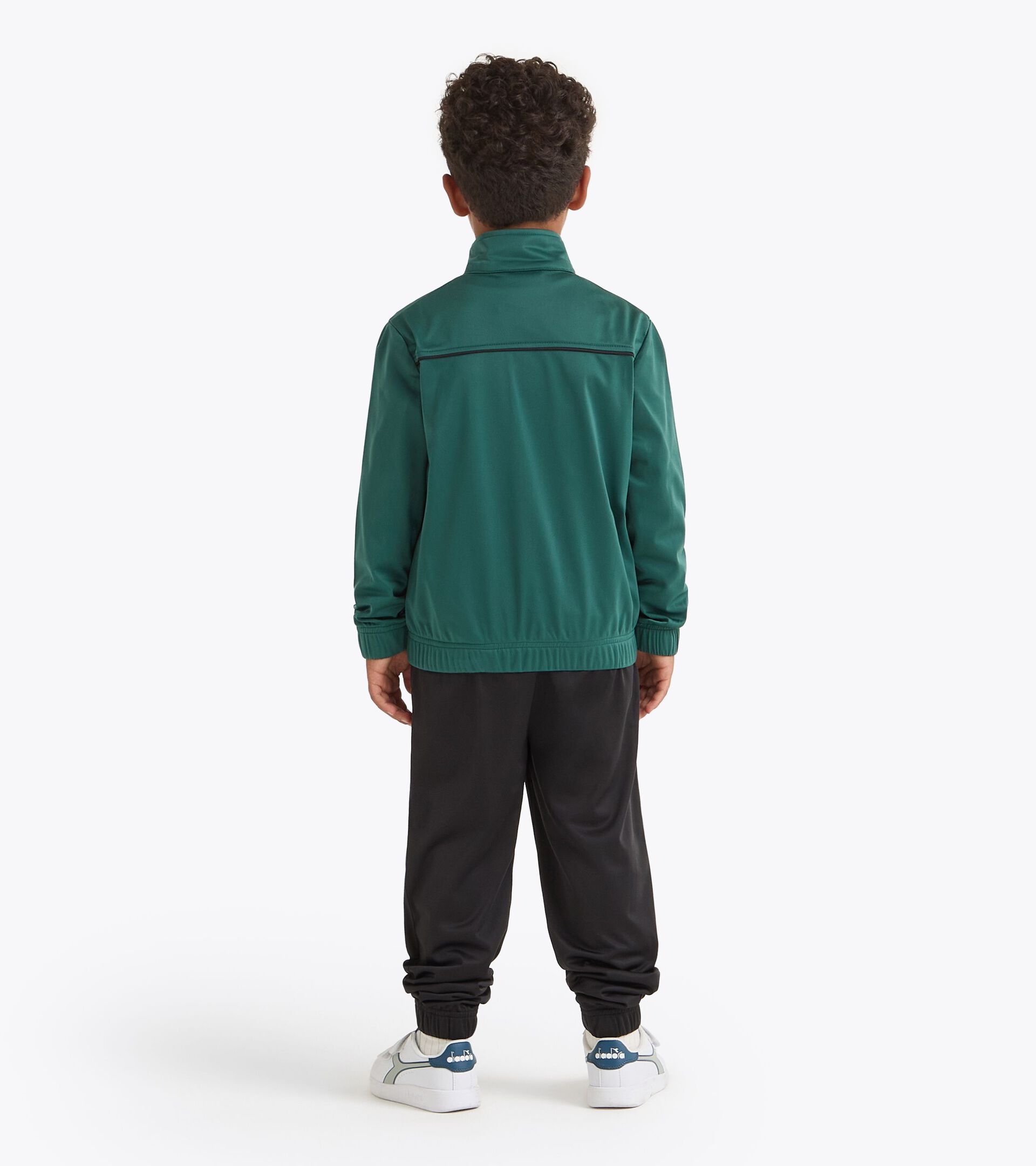 Polyestere tracksuit - Boy
 JB. TRACKSUIT FZ LOGO (PL) RAIN FOREST - Diadora