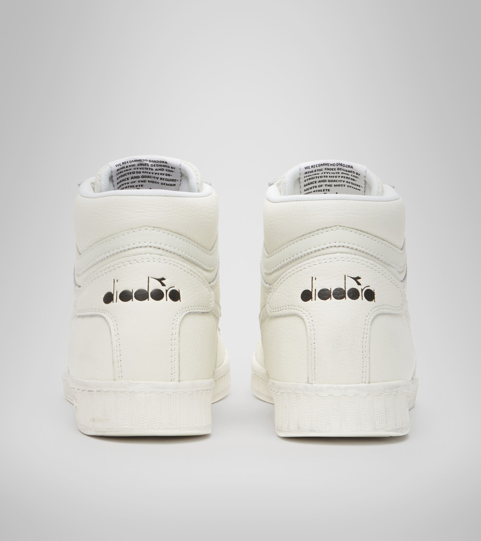Footwear Sportswear UNISEX GAME L HIGH WAXED BLANCO/BLANCO/BLANCO Diadora