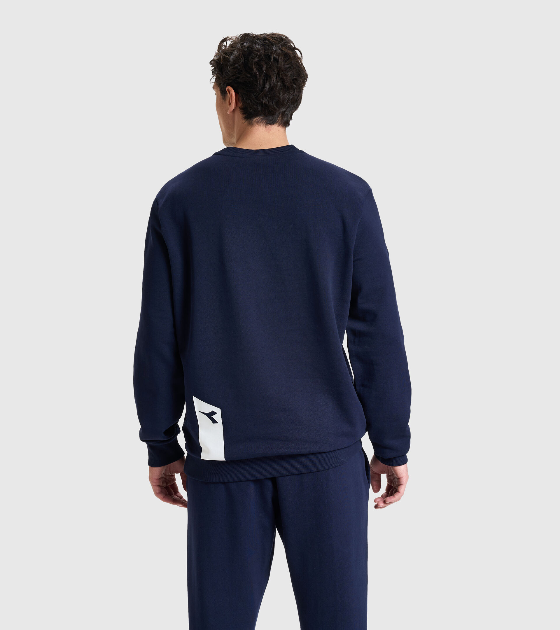 Crew-neck sweatshirt - Unisex SWEATSHIRT CREW ICON CLASSIC NAVY - Diadora
