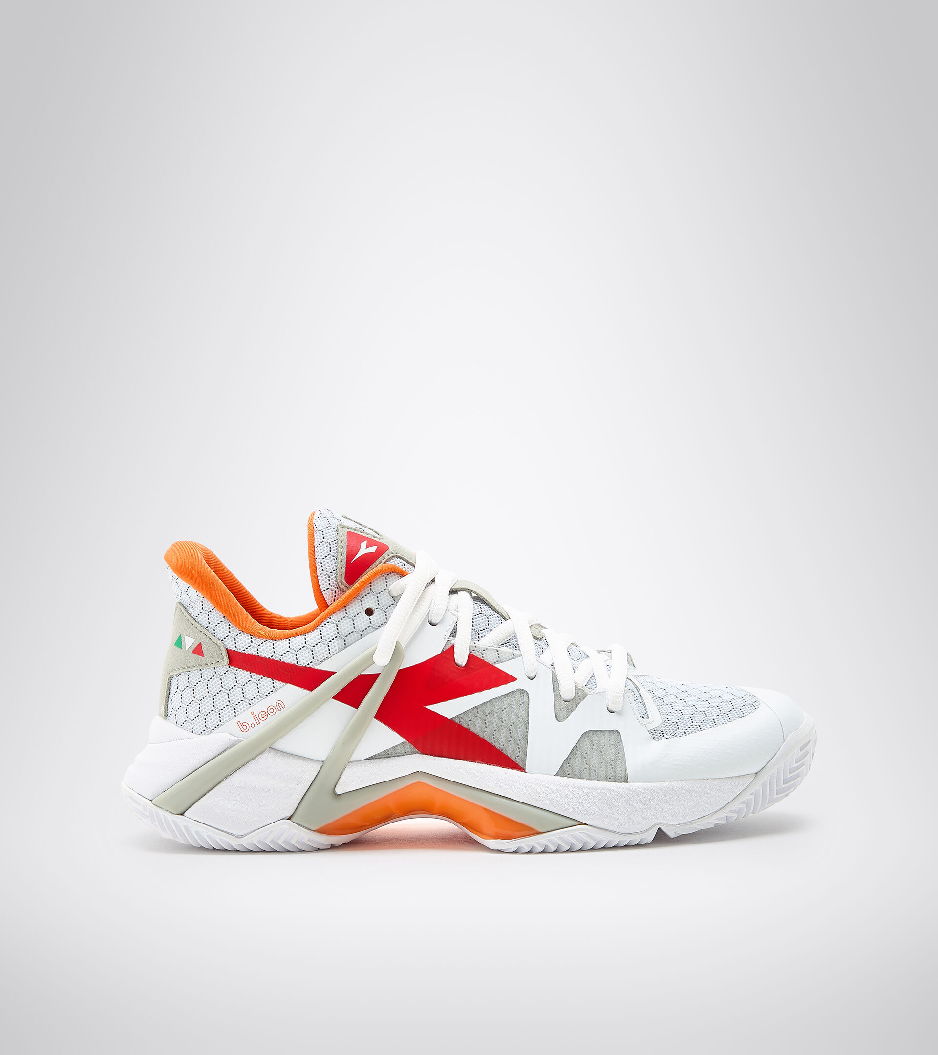 Tennis shoes - Women B.ICON W CLAY WHITE/FIERY RED - Diadora