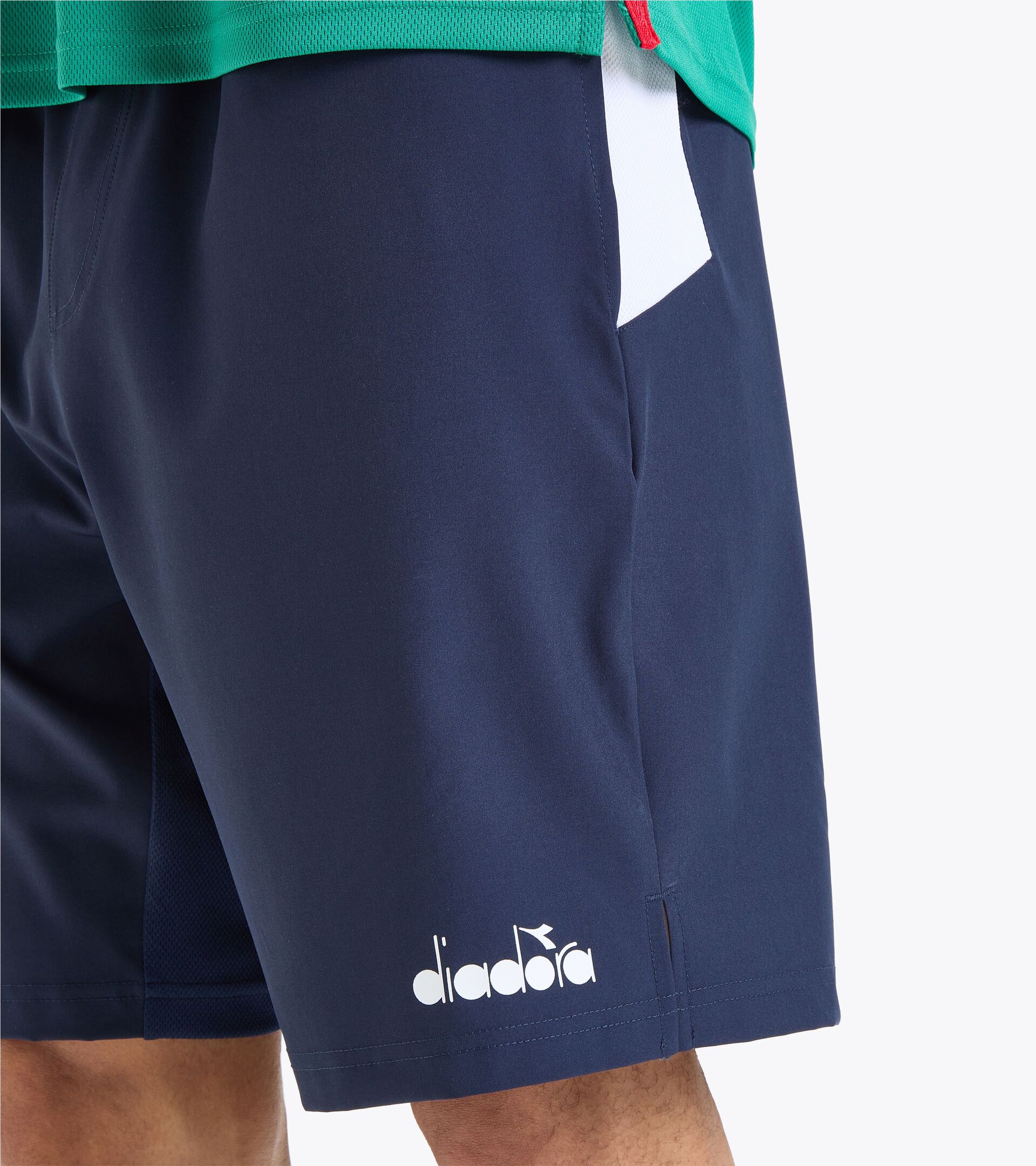 Pantaloncini da tennis - Uomo CORE BERMUDA BLU CORSARO - Diadora