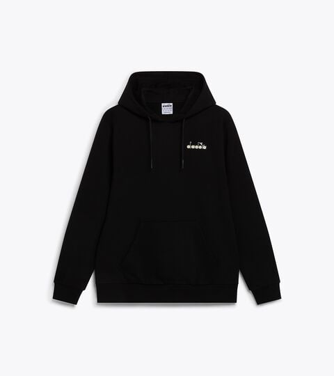 Sudadera con capucha - Regular - Hombre LOGO HOODIE (FT) NEGRO - Diadora
